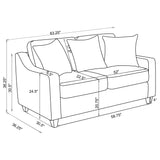 Christine Stationary Loveseat