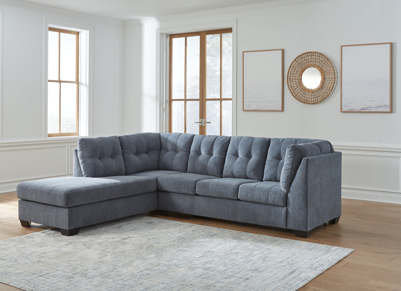 Marleton 2-Piece Sleeper Sectional with Chaise