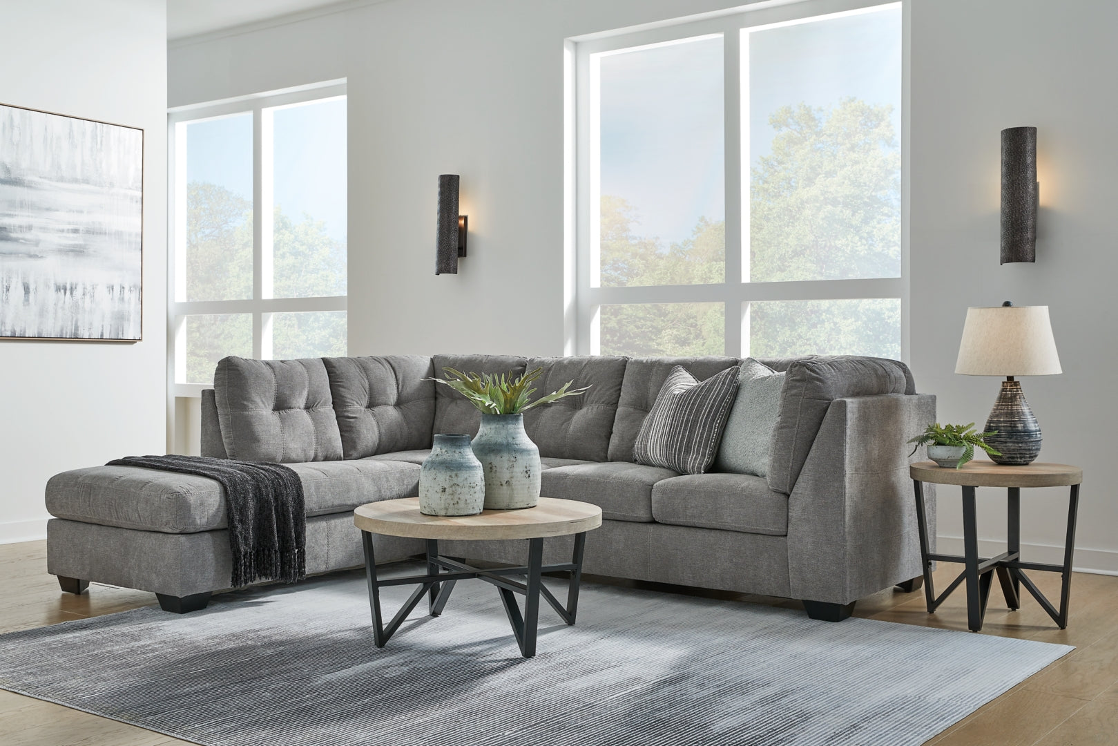 Marleton 2-Piece Sleeper Sectional with Chaise