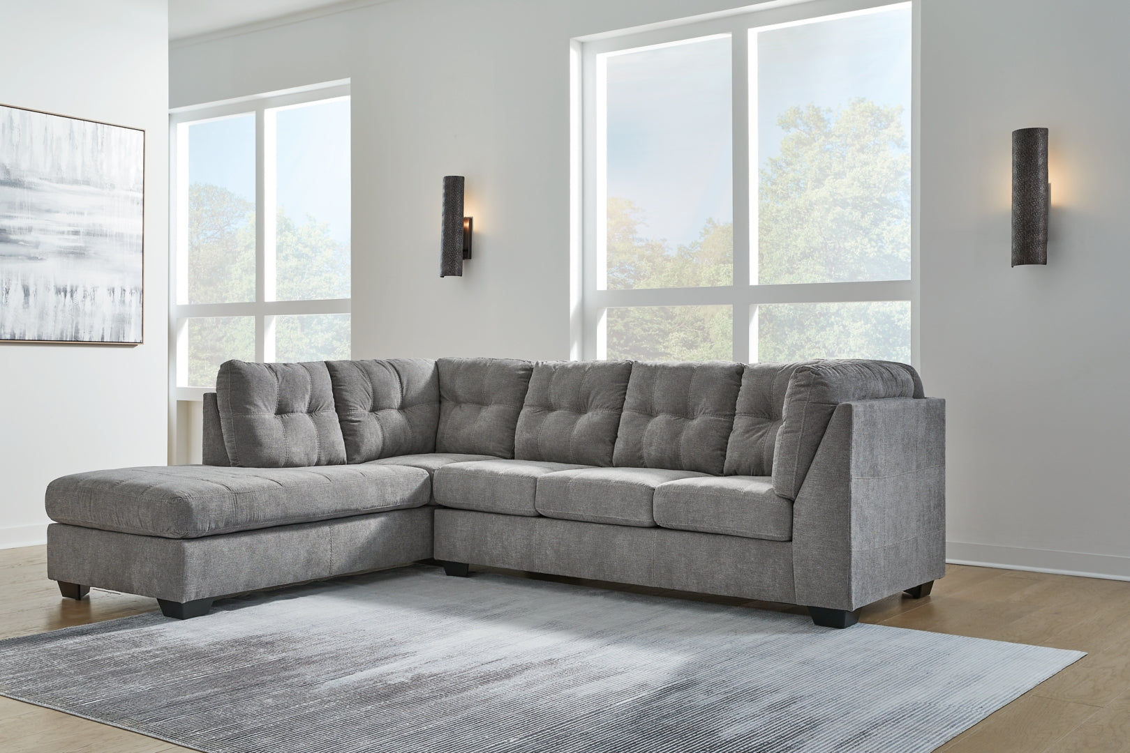 Marleton 2-Piece Sleeper Sectional with Chaise