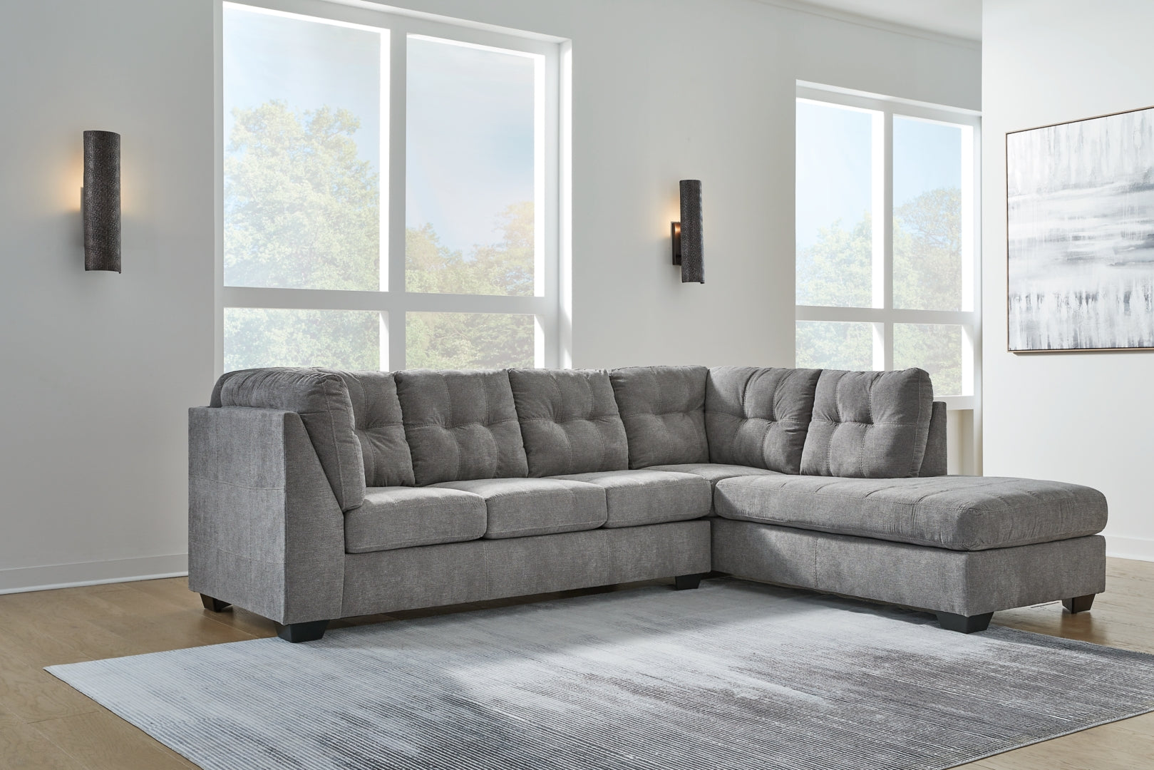 Marleton 2-Piece Sleeper Sectional with Chaise