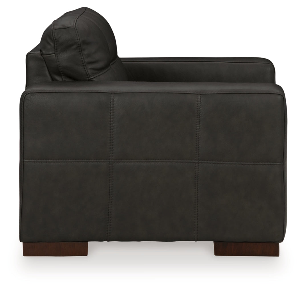 Luigi Chair and Ottoman