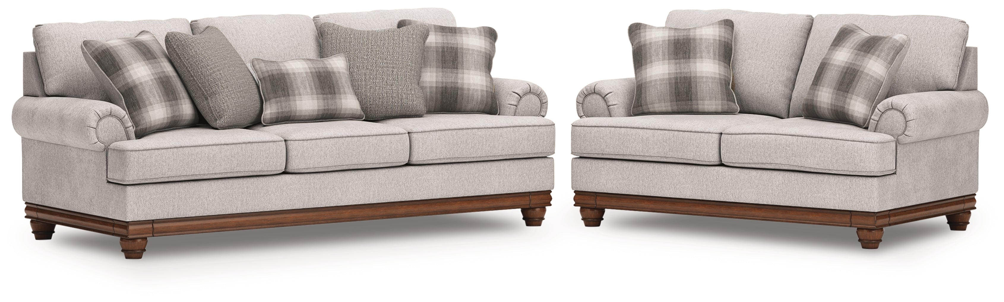 Clearbrooke Sofa, Loveseat, Chair and Ottoman
