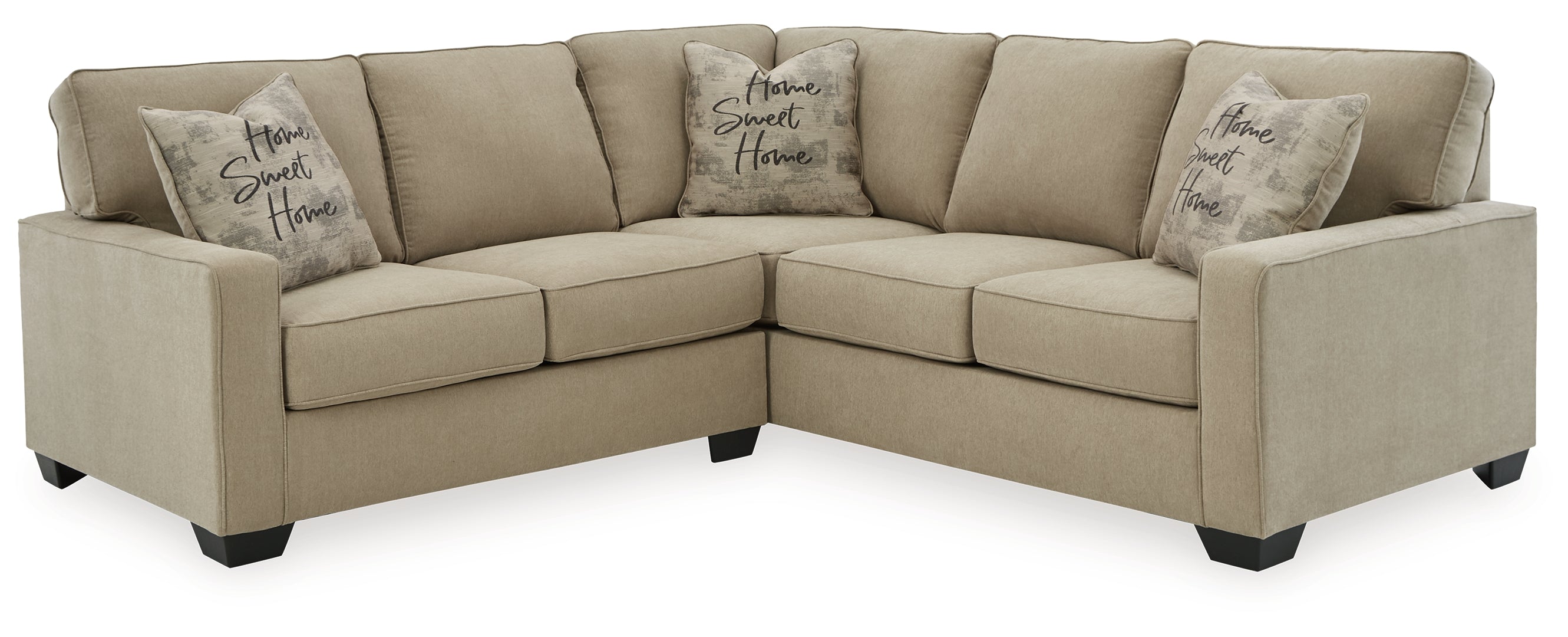 Lucina 2-Piece Sectional with Ottoman