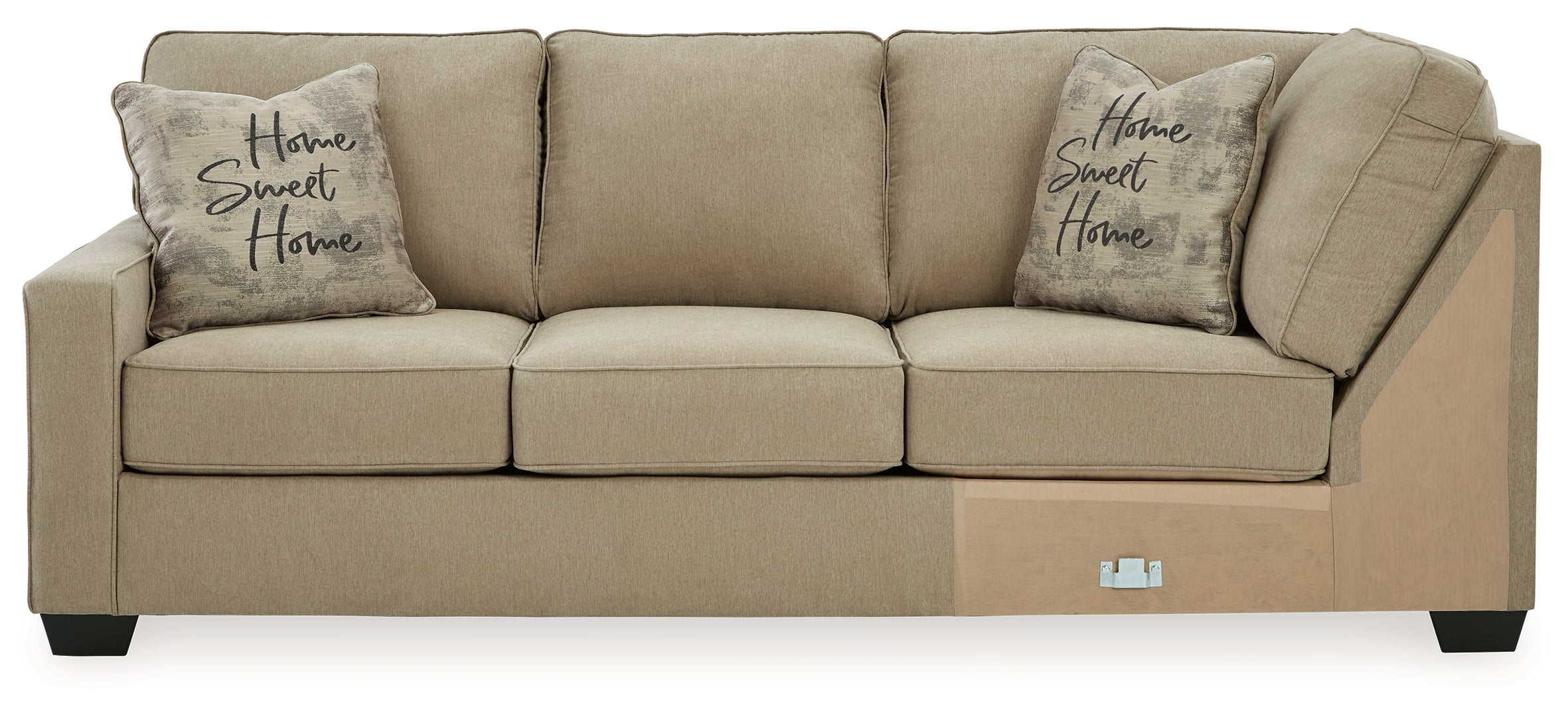 Lucina 2-Piece Sectional with Ottoman