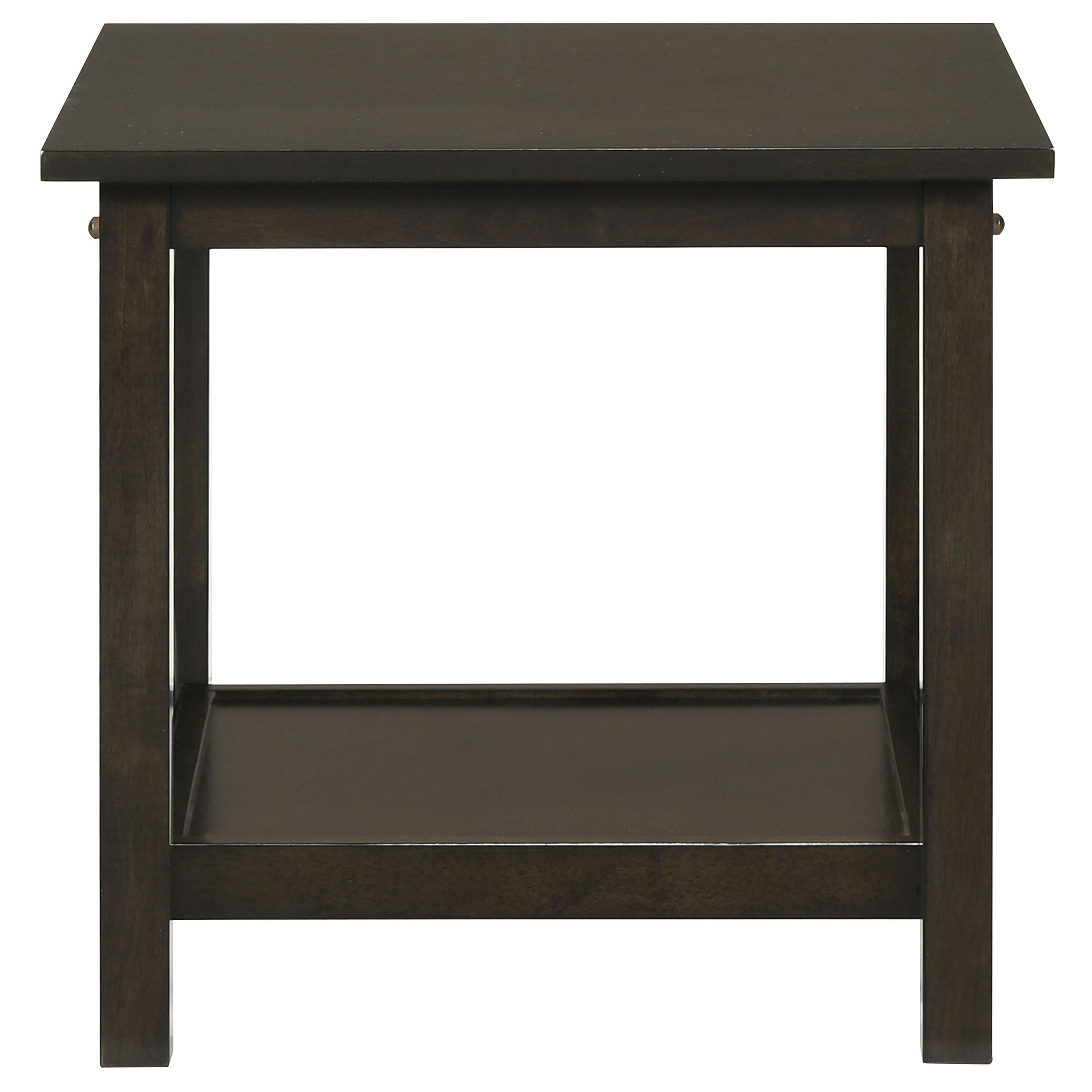 Rachelle  Rectangular Coffee Table Set Deep Merlot