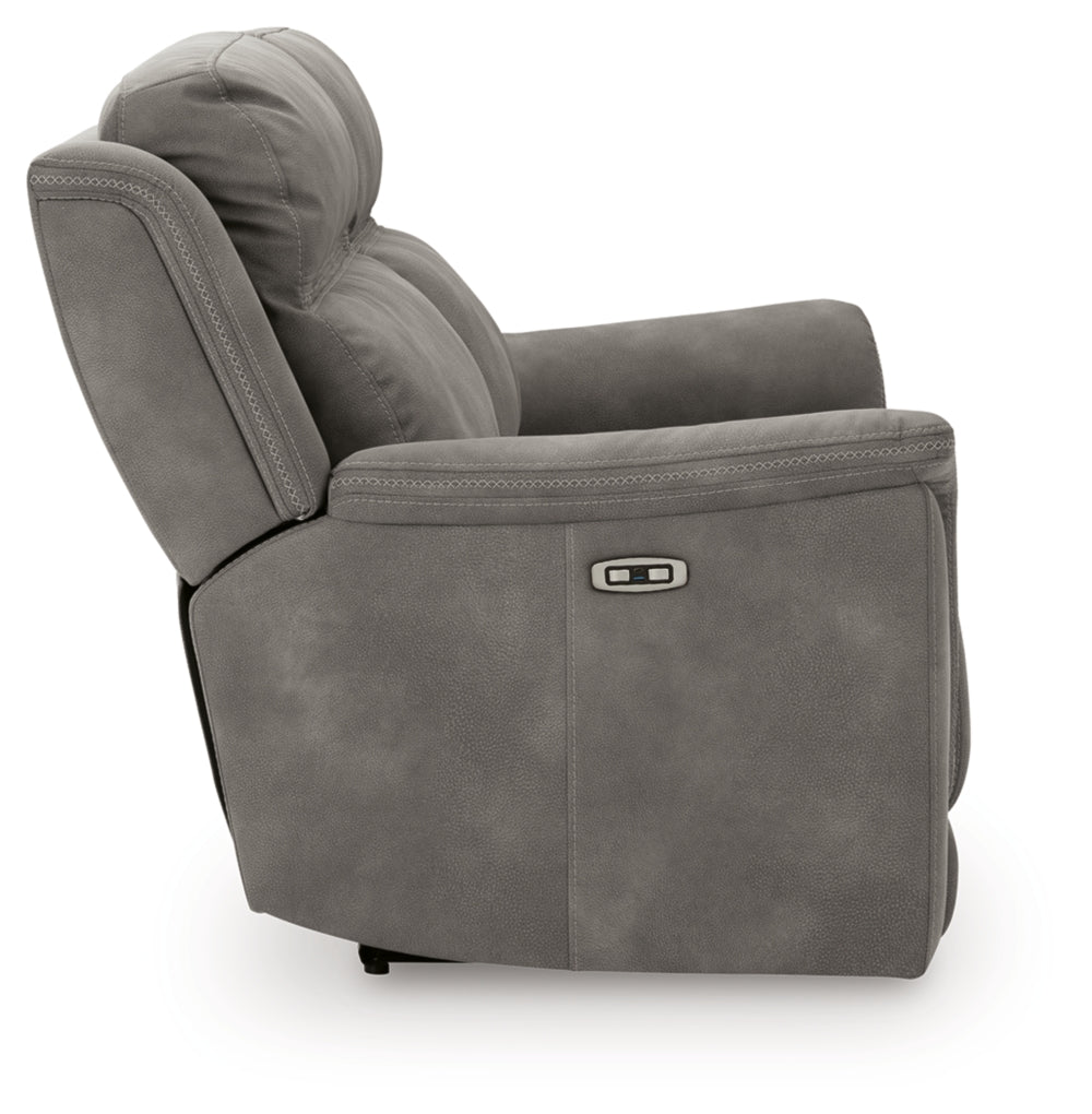 Next-Gen Durapella 2 Seat Power Reclining Sofa Adjustable Head Rest by Ashley