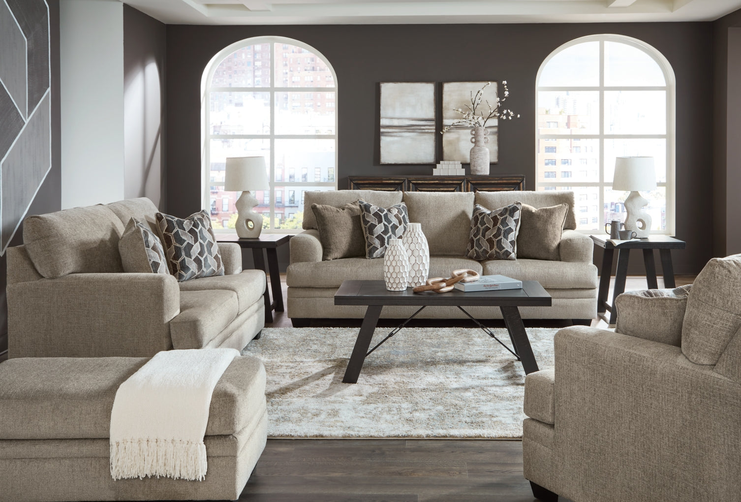 Stonemeade Sofa and Loveseat