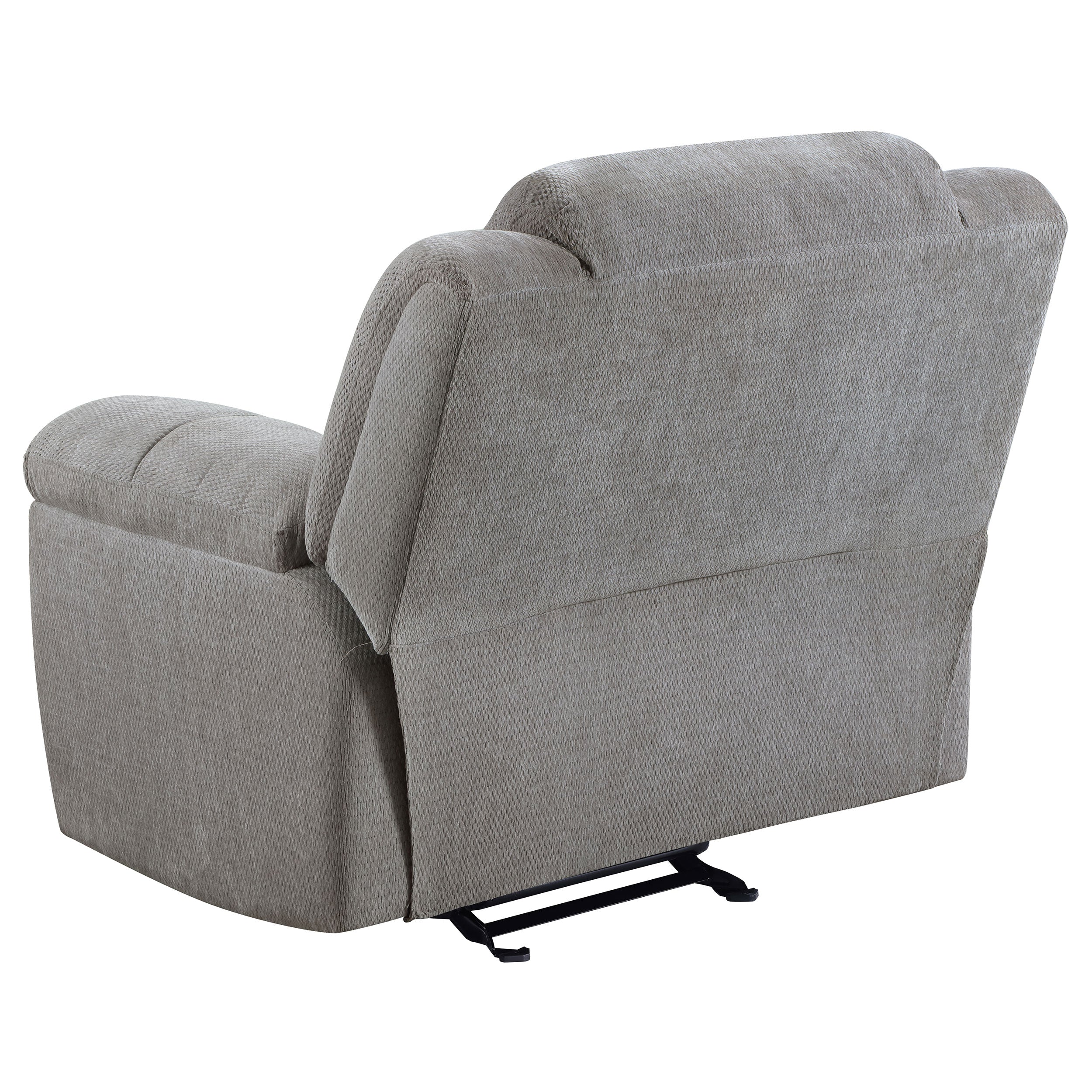 Gilson Chenille Upholstered Reclining Sofa Set Grey