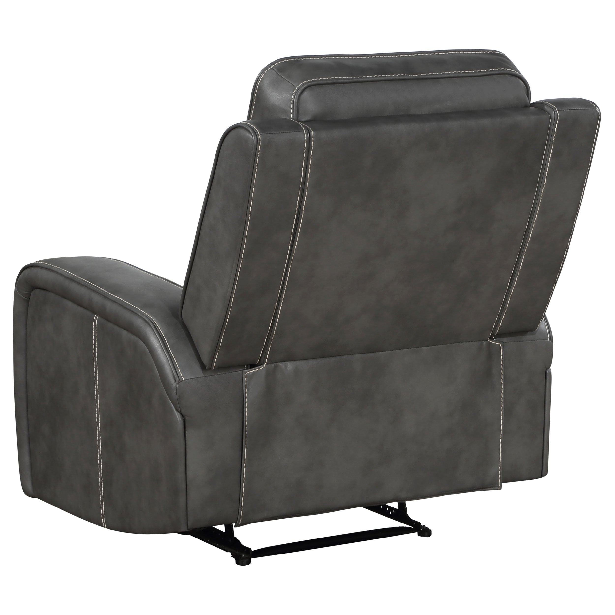 Raelynn 2-piece Upholstered Motion Reclining Sofa Set Grey