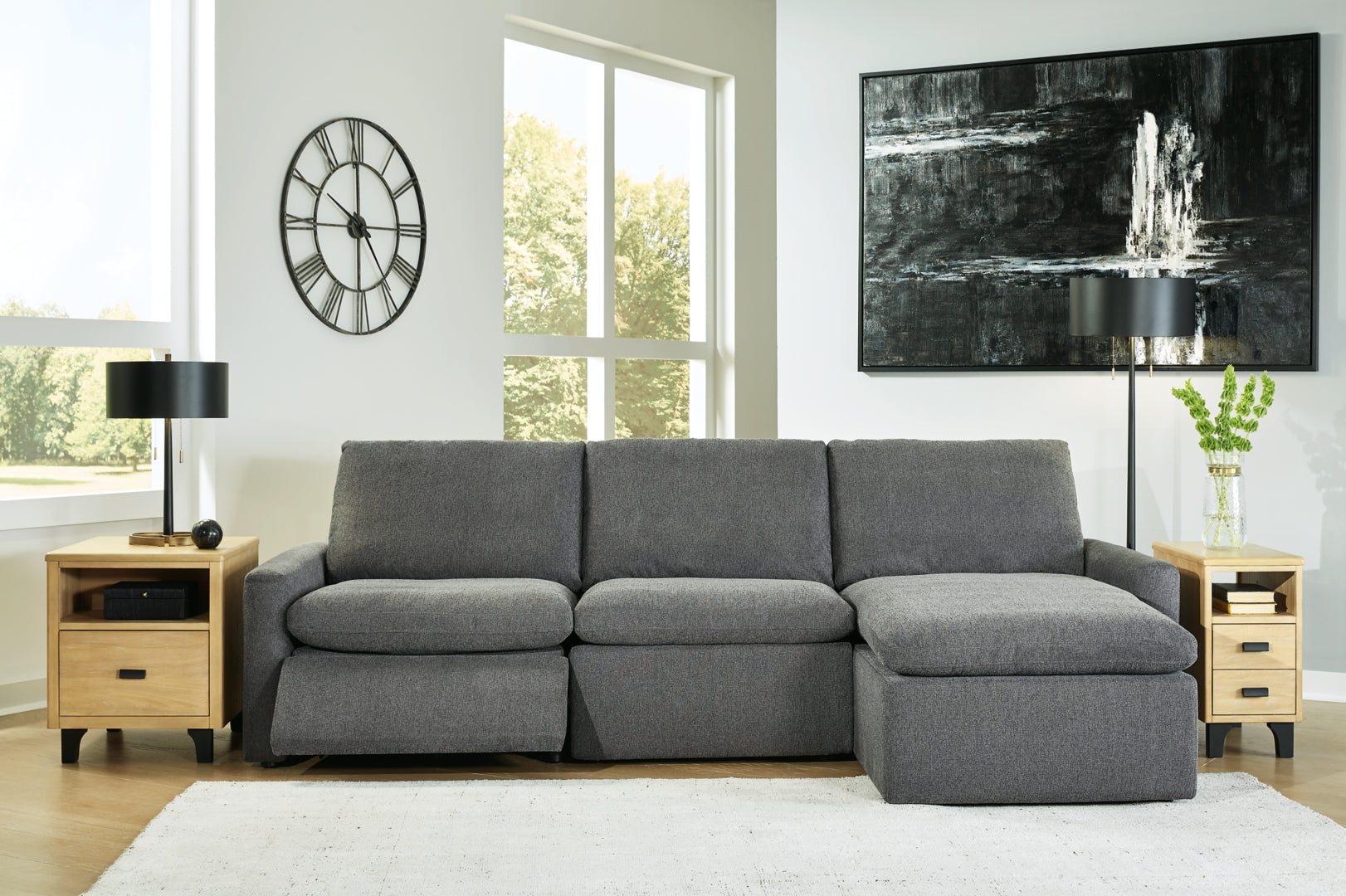 Hartsdale 3-Piece Power Reclining Sectional Sofa