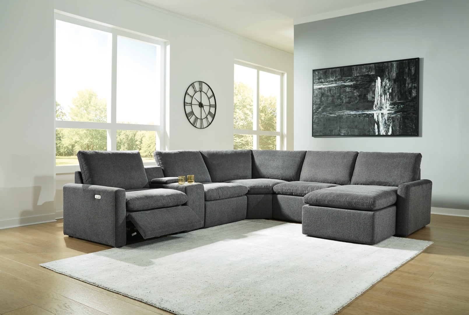 Hartsdale 3-Piece Power Reclining Sectional Sofa