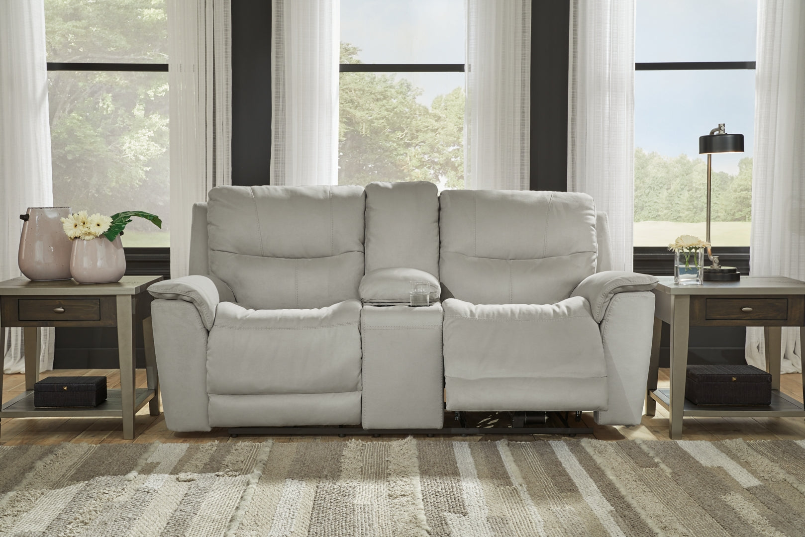 Next-Gen Gaucho DBL Rec Loveseat w/Console