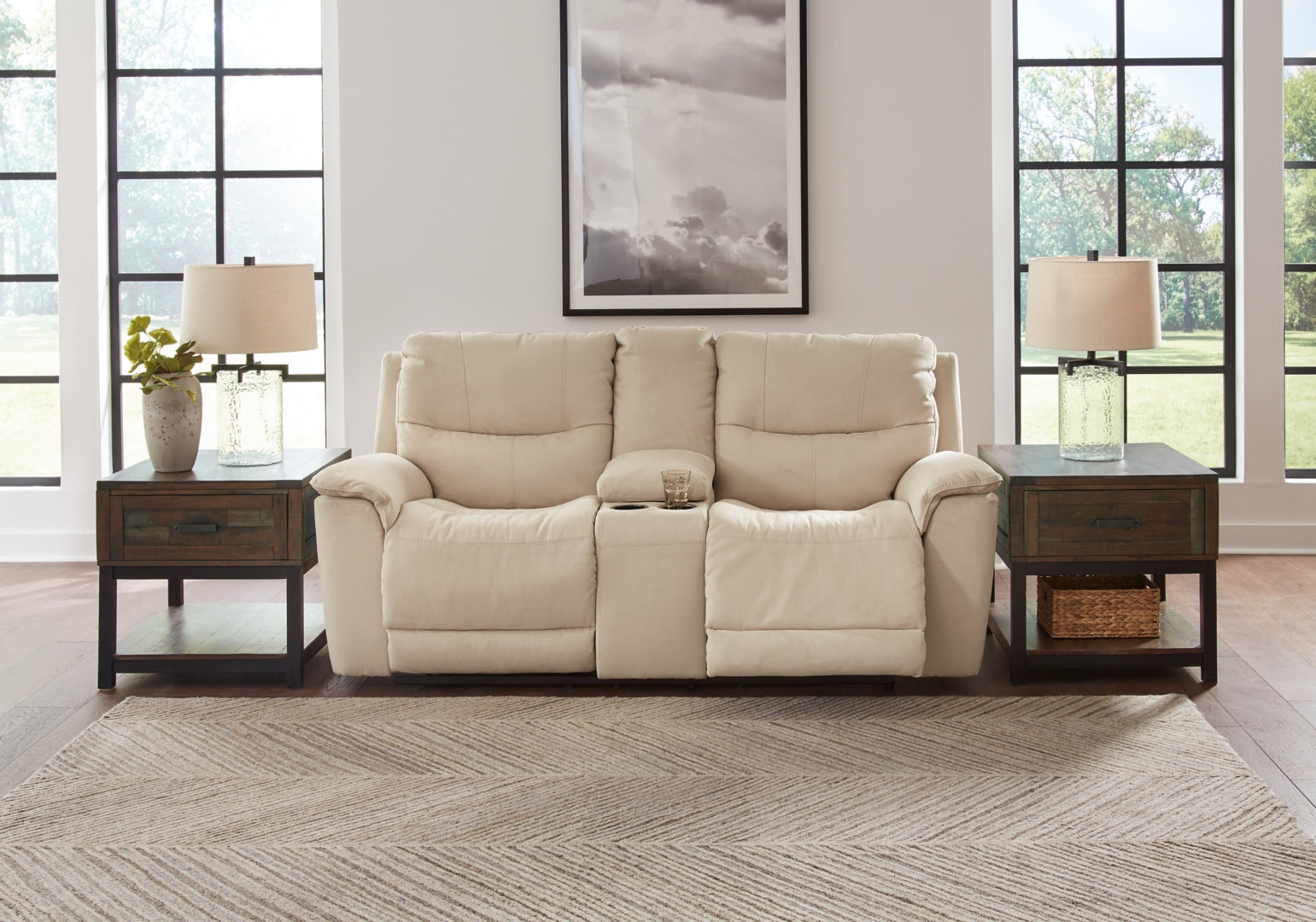 Next-Gen Gaucho DBL Rec Loveseat w/Console