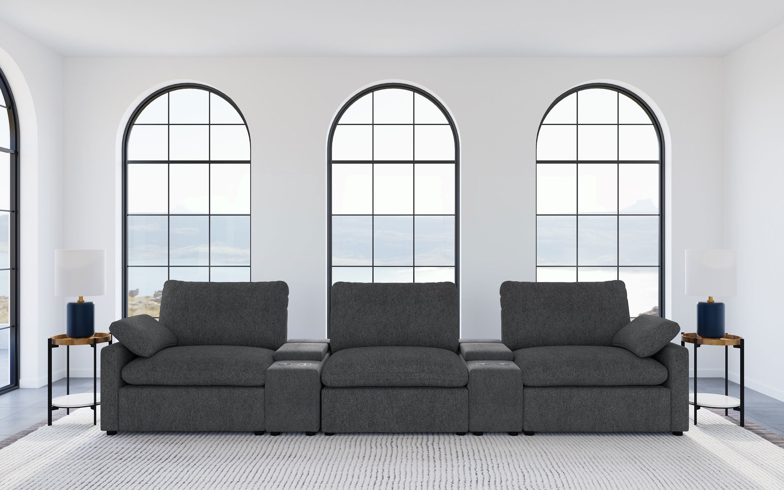 Collins Power Reclining Home Theater Seating