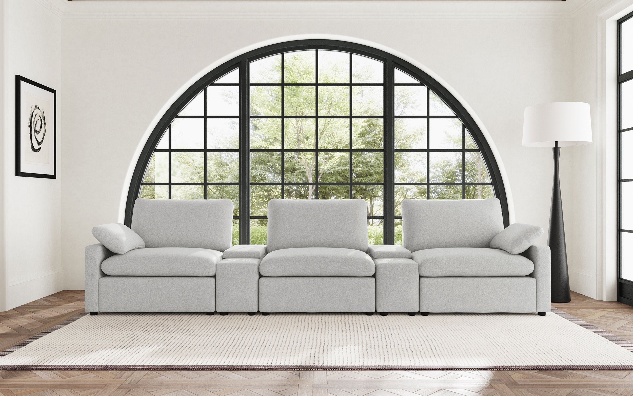 Collins Power Reclining Home Theater Seating
