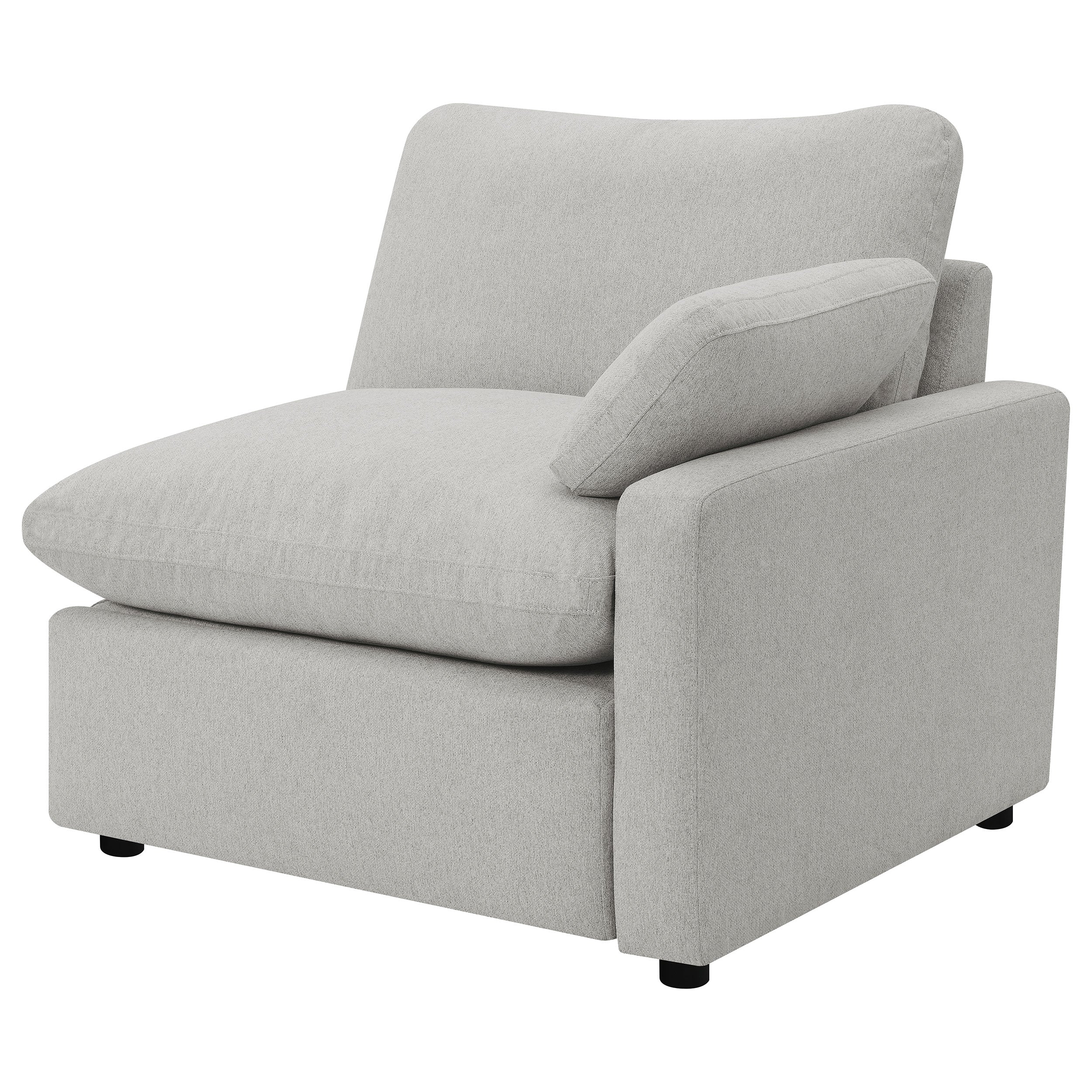 Collins 3-piece Upholstered Power Reclining Sofa Grey