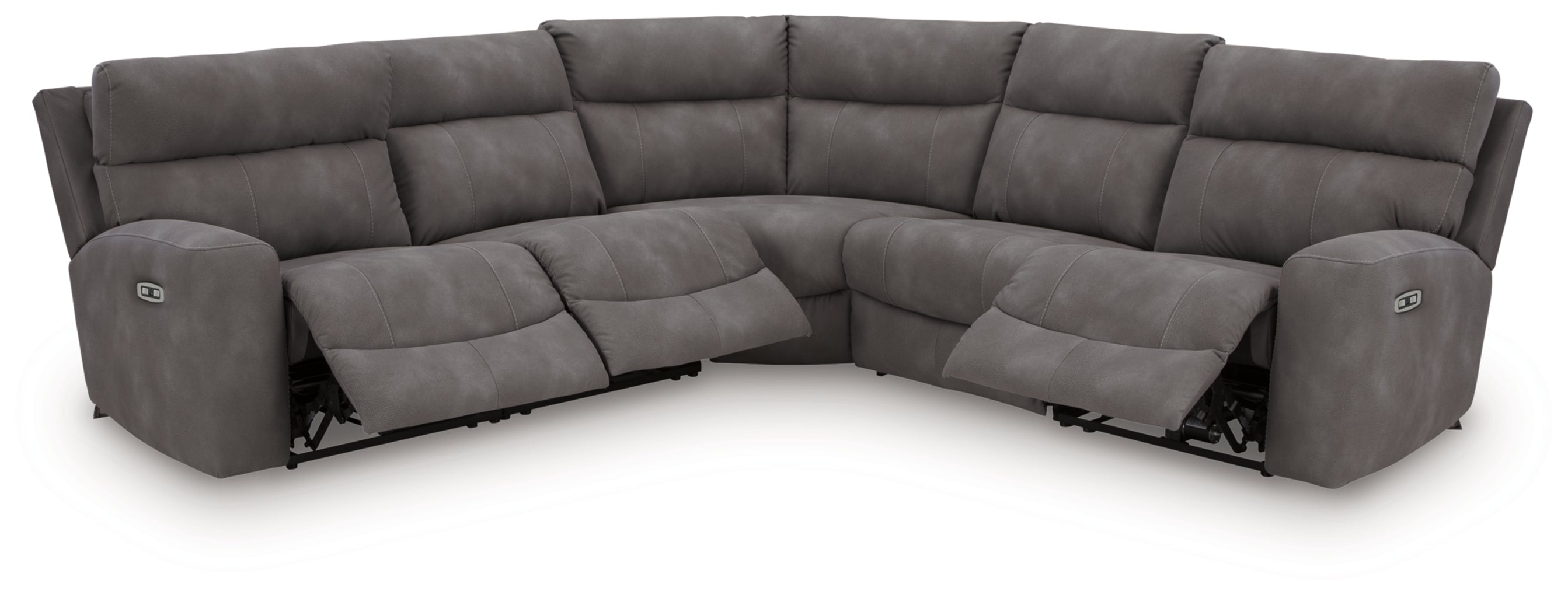 Next-Gen Durapella 5-Piece Power Reclining Sectional