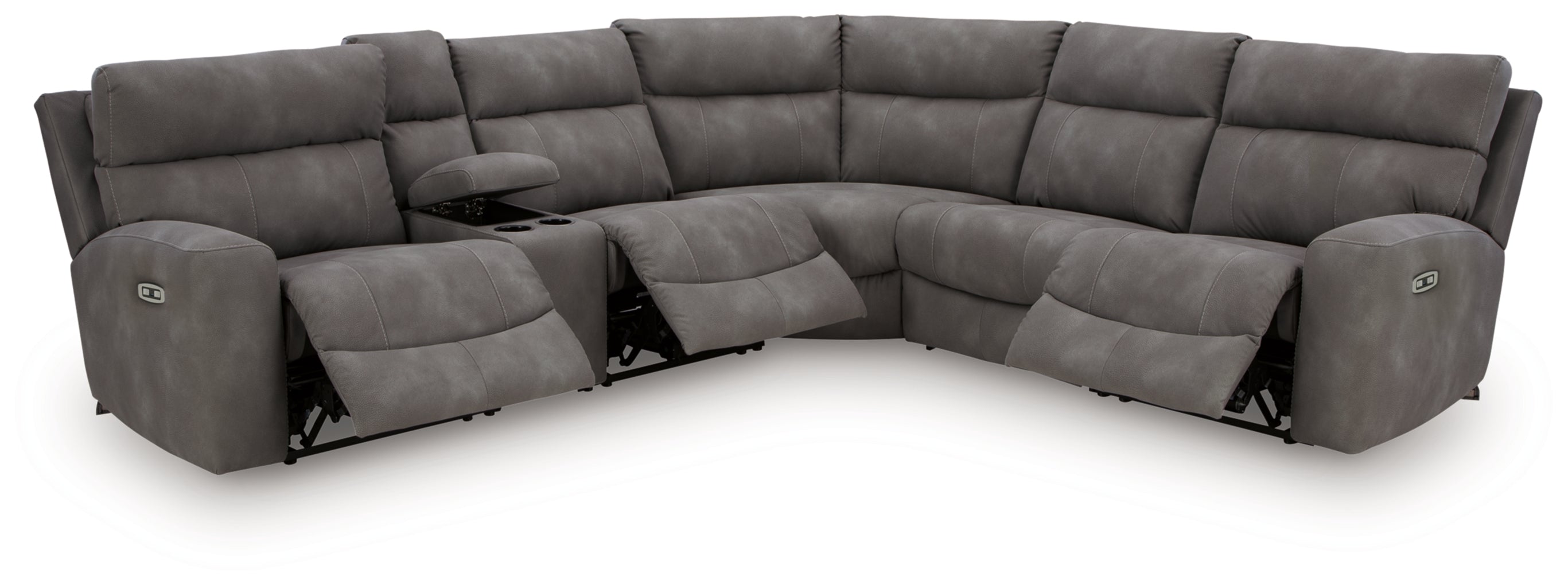 Next-Gen Durapella 6-Piece Power Reclining Sectional