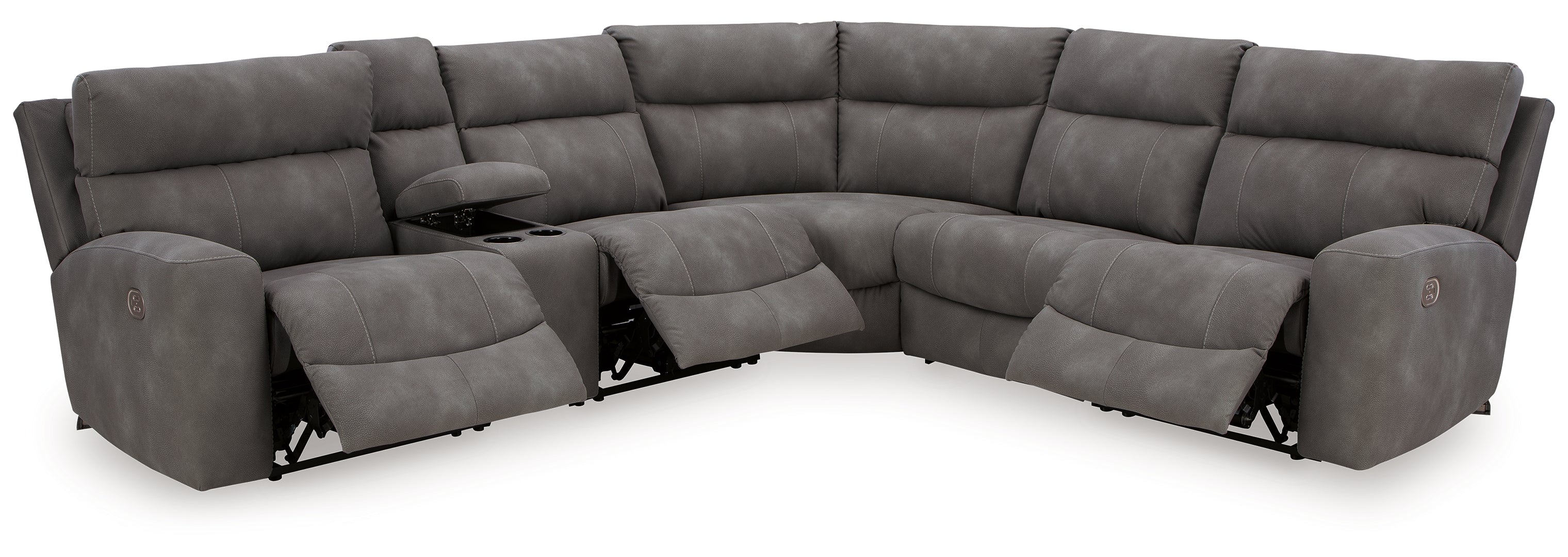 Next-Gen DuraPella 6-Piece Power Reclining Sectional