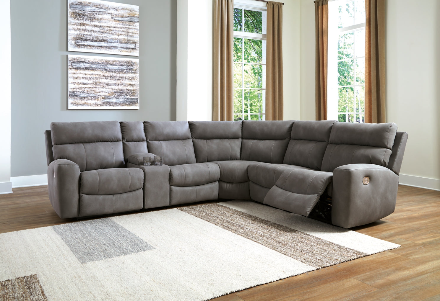 Next-Gen DuraPella Power Reclining Sectional Sofa Sectional