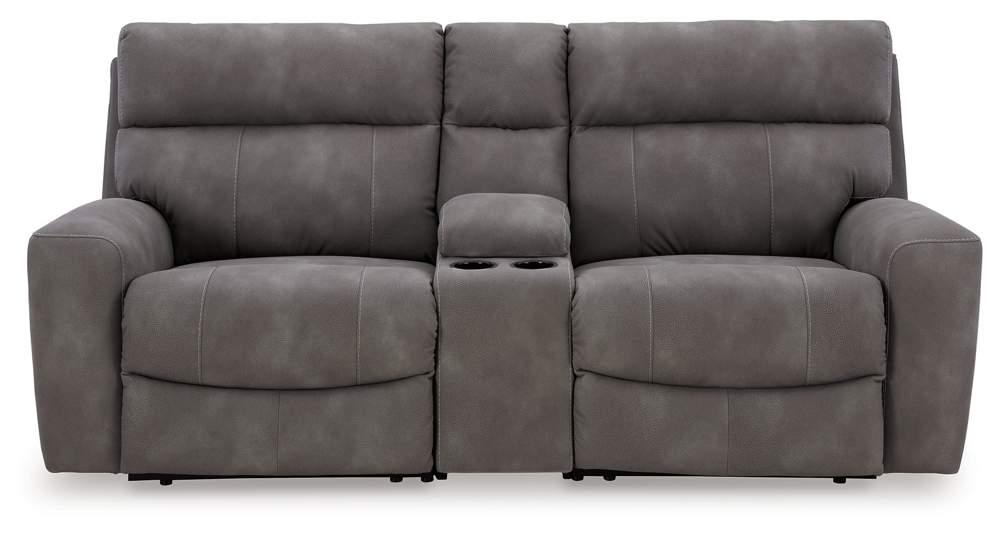 Next-Gen DuraPella 3-Piece Power Reclining Sectional Loveseat with Console