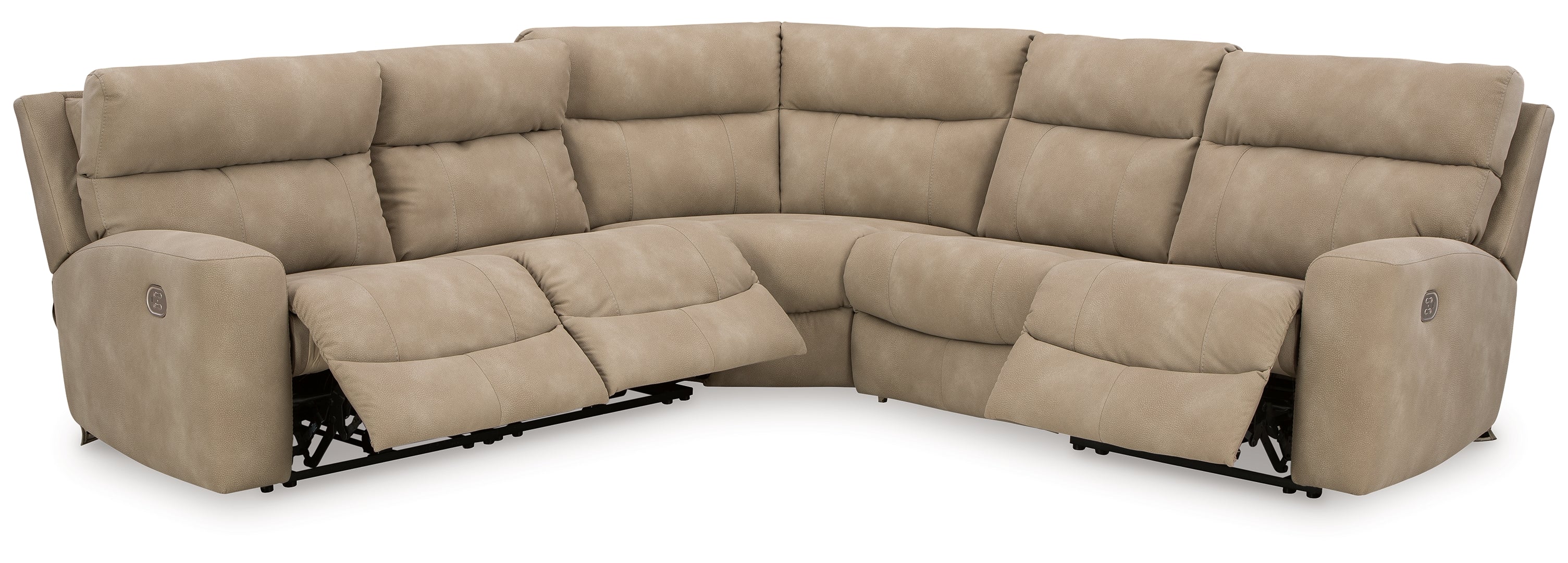 Next-Gen DuraPella 5-Piece Power Reclining Sectional