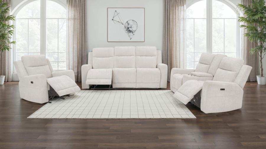 Kennett Chenille Power Reclining Sofa Set