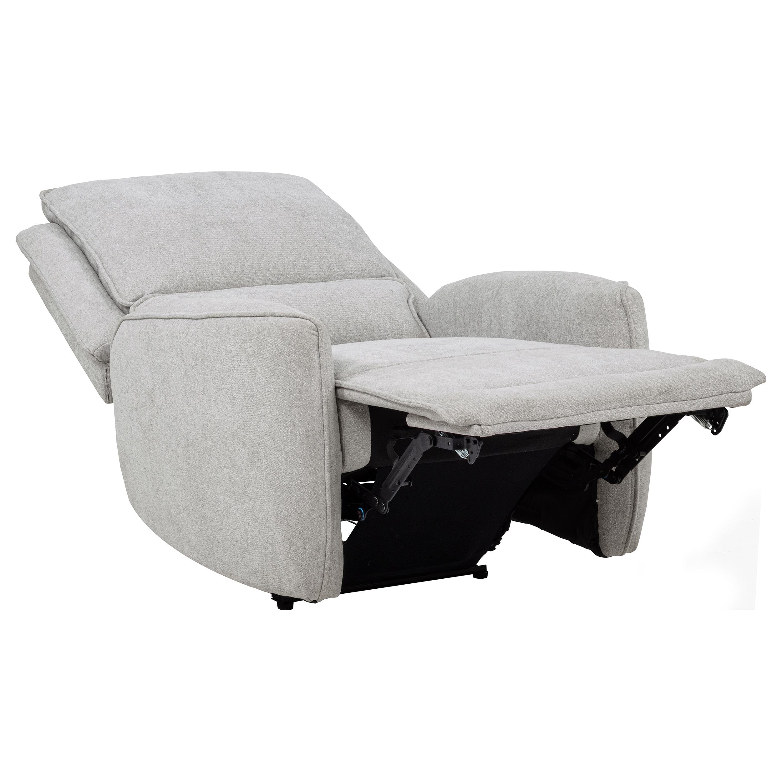 Sylmar Chenille Power Reclining Sofa Set Dove Grey