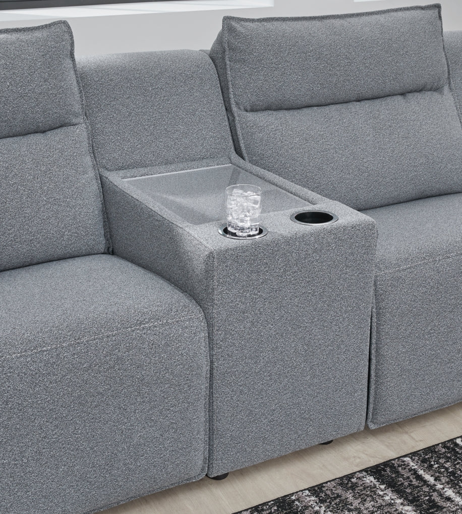 Modmax Sofa, Loveseat and Recliner Sectional Set