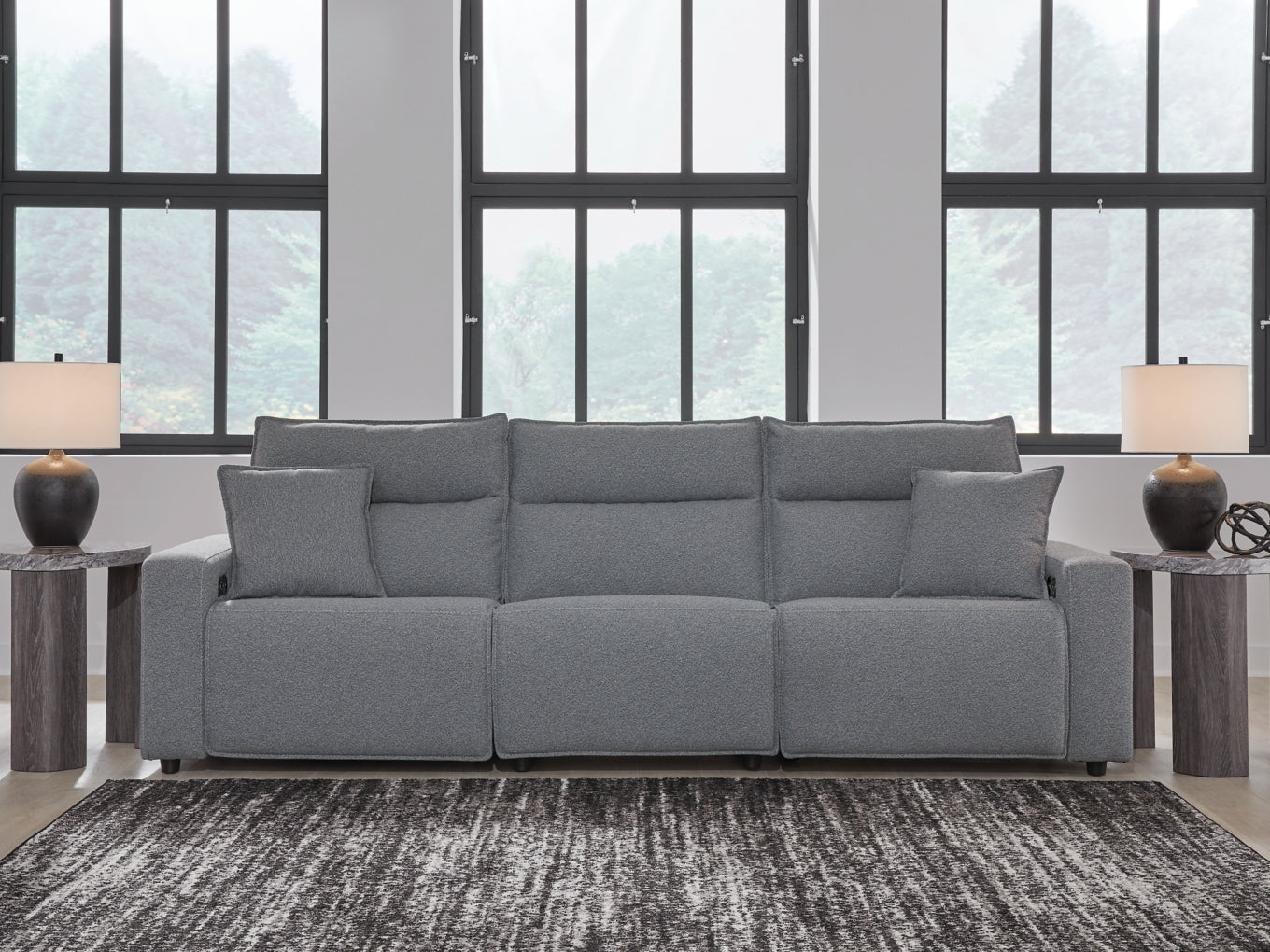 Modmax Sofa, Loveseat and Recliner Sectional Set