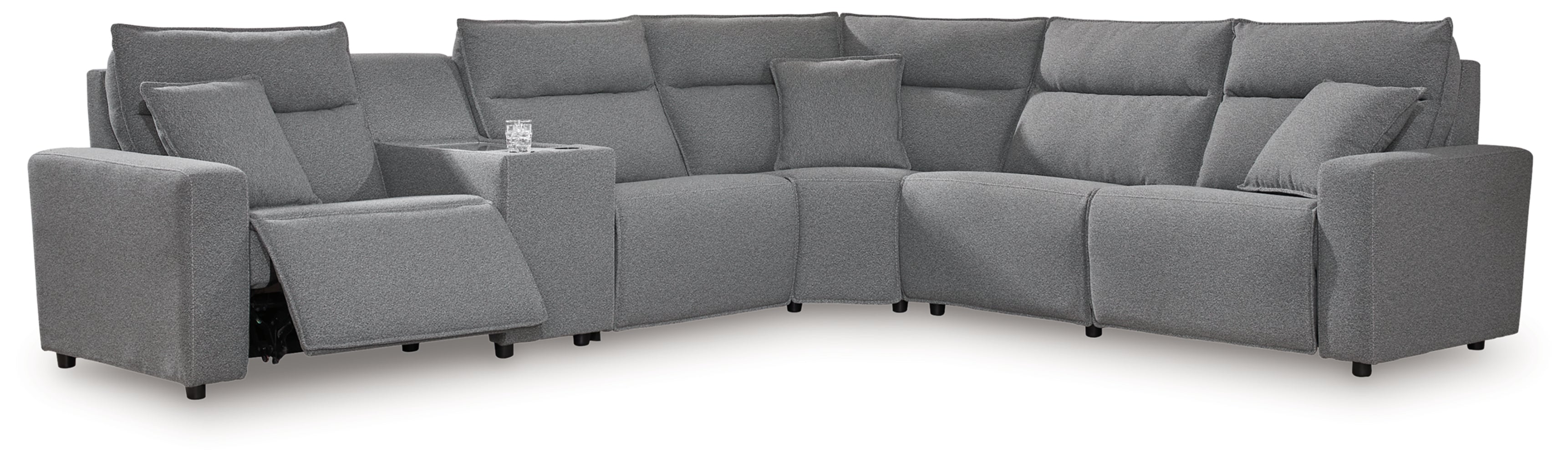 Modmax Sofa, Loveseat and Recliner Sectional Set
