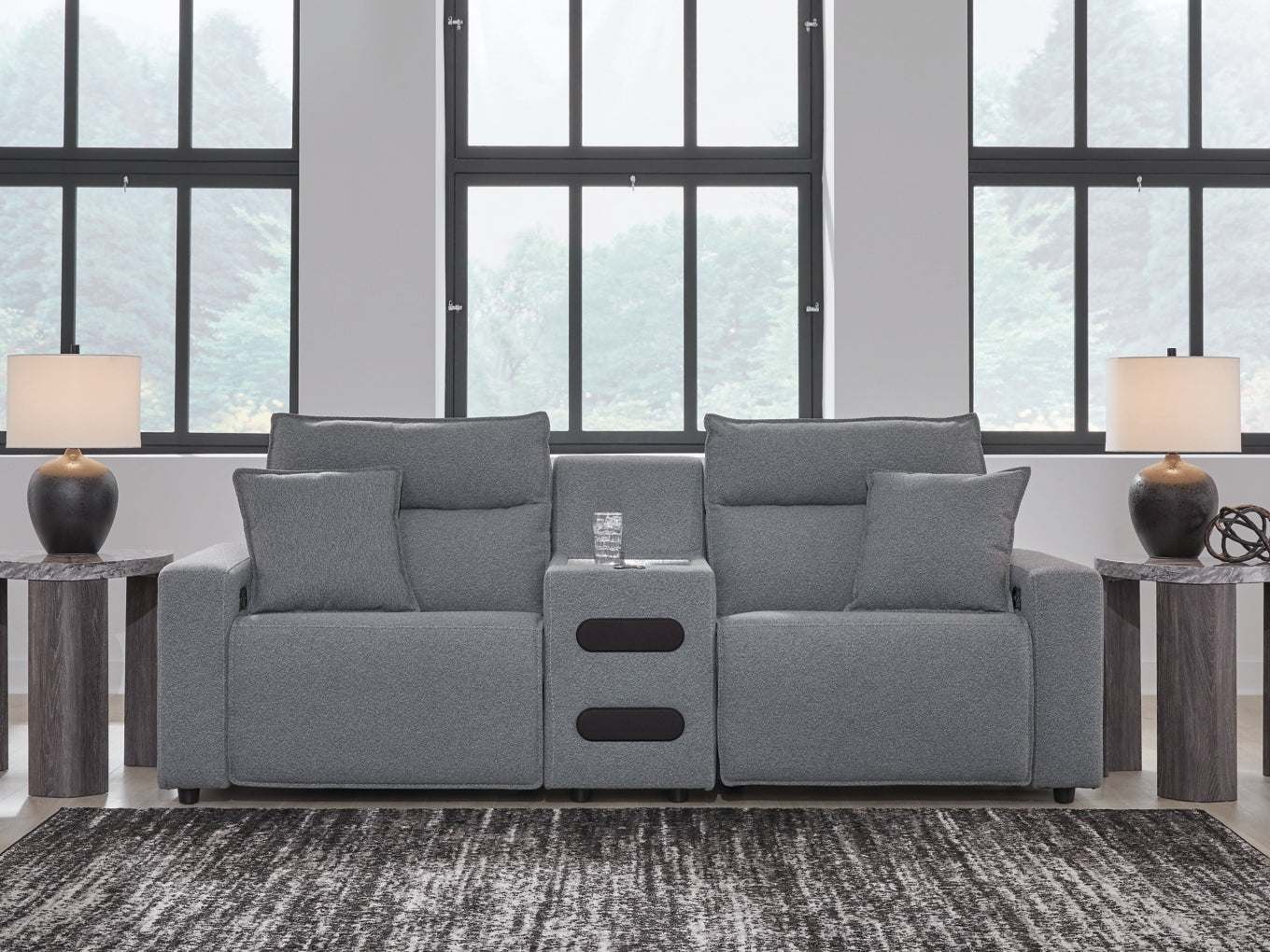 Modmax Sofa, Loveseat and Recliner Sectional Set