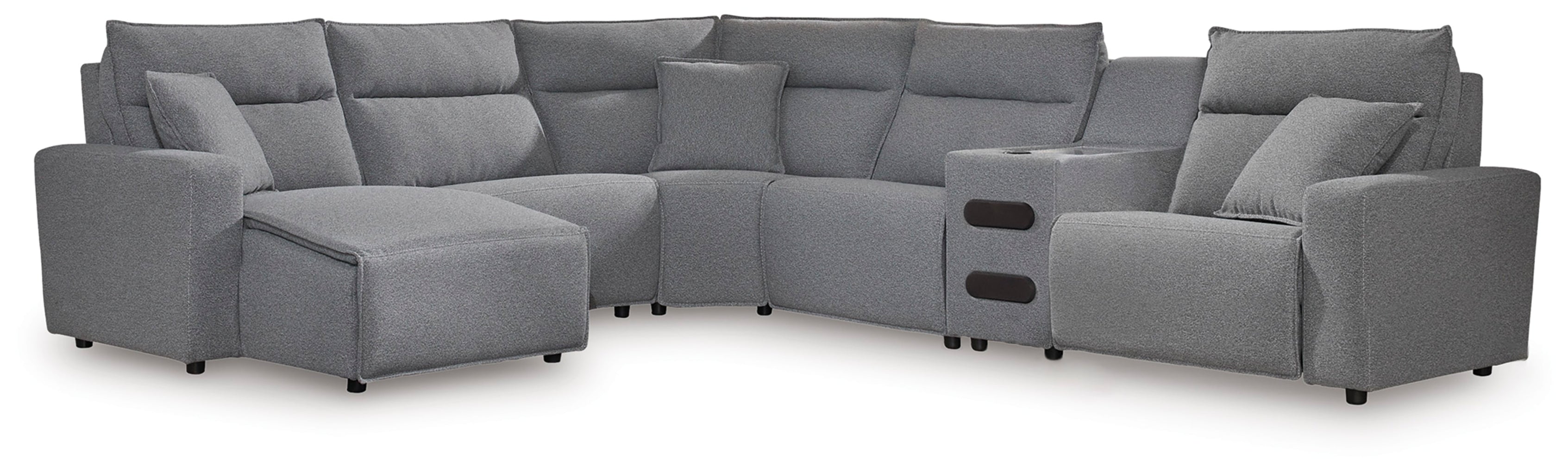 Modmax Sofa, Loveseat and Recliner Sectional Set