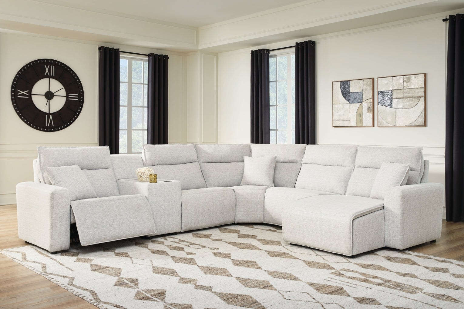 Modmax II 6-Piece Power Reclining Sectional with Chaise