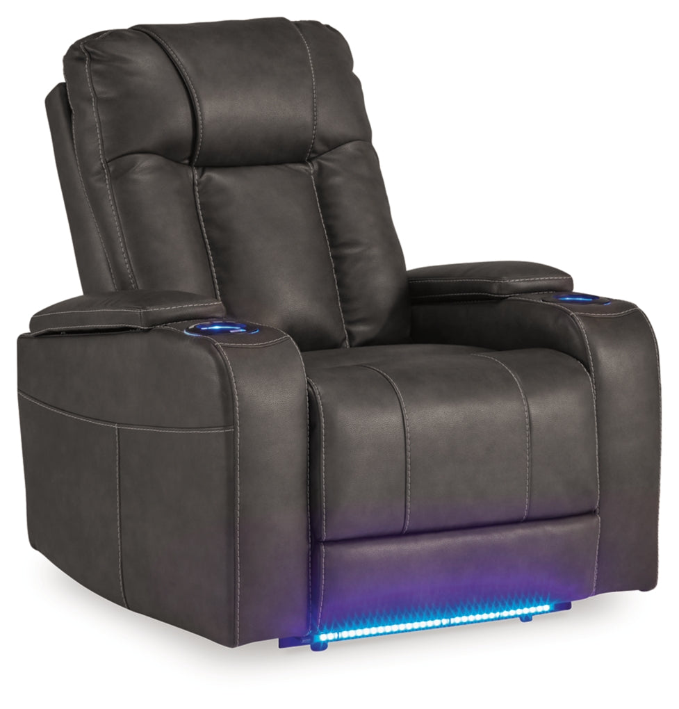 Feazada Power Recliner/Adjustable Headrest