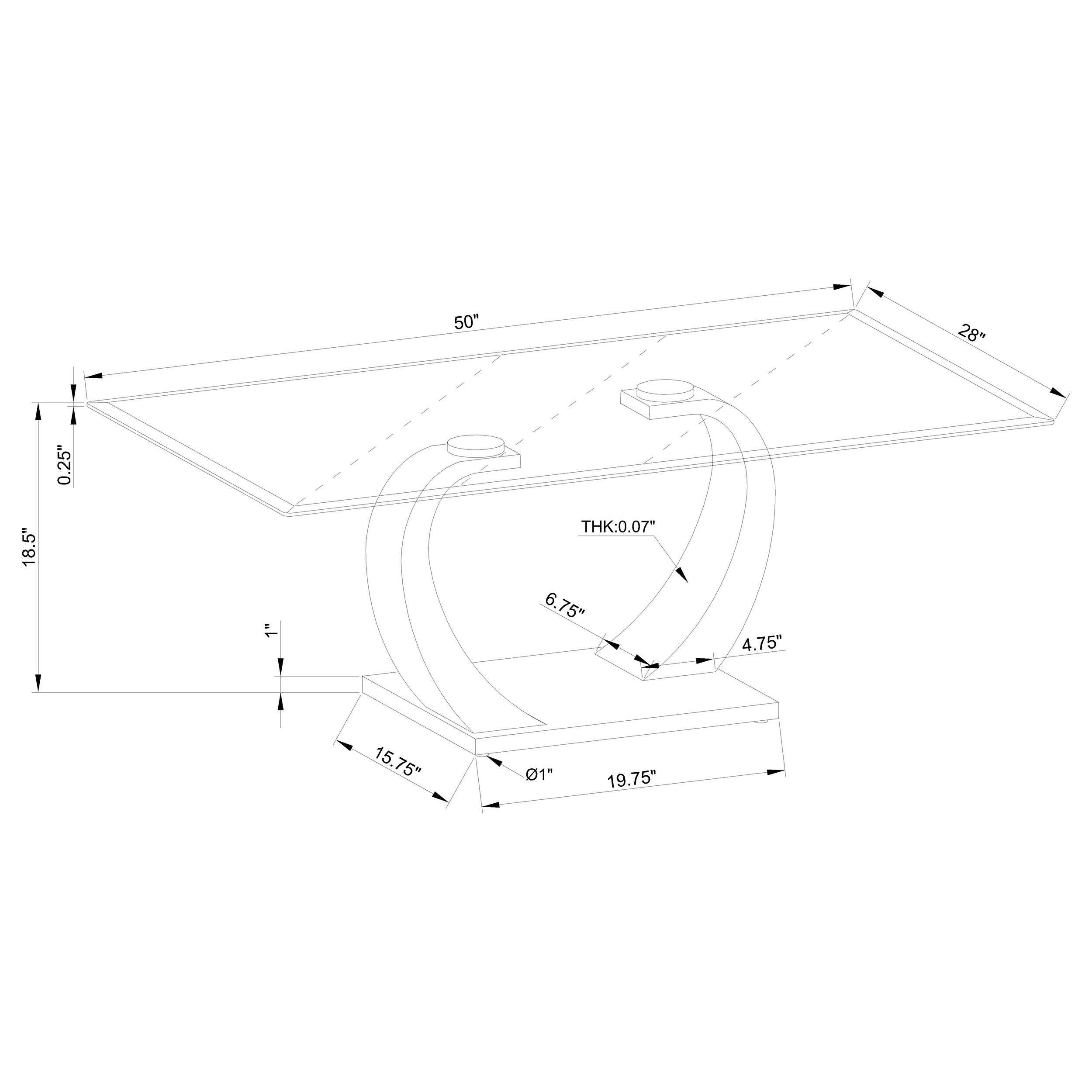 Pruitt  Coffee and End Table Set Satin Silver