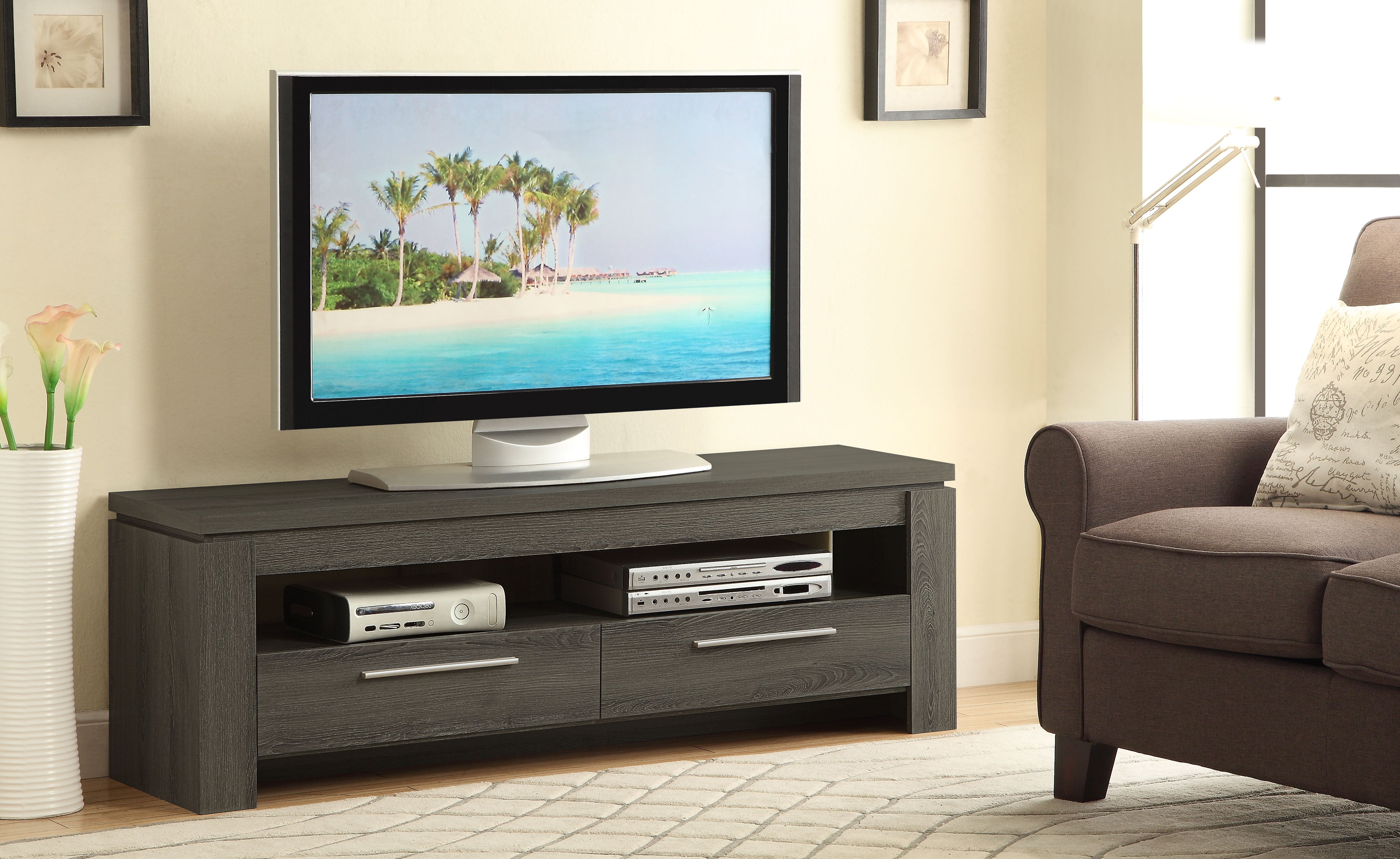 Elkton 2-drawer Engineered Wood 59-inch TV Stand