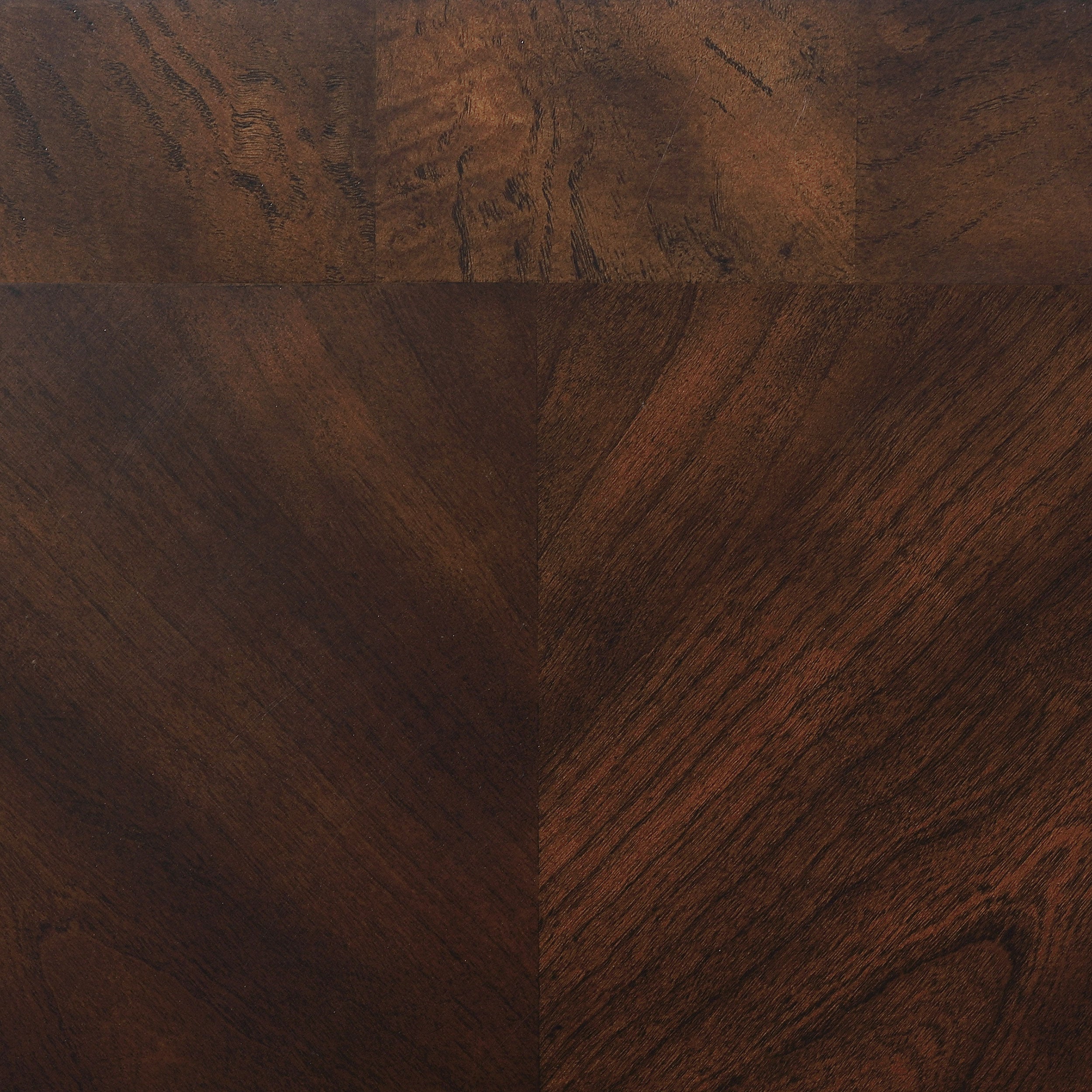 Laney  Glass Top Coffee and End Table Set Dark Merlot