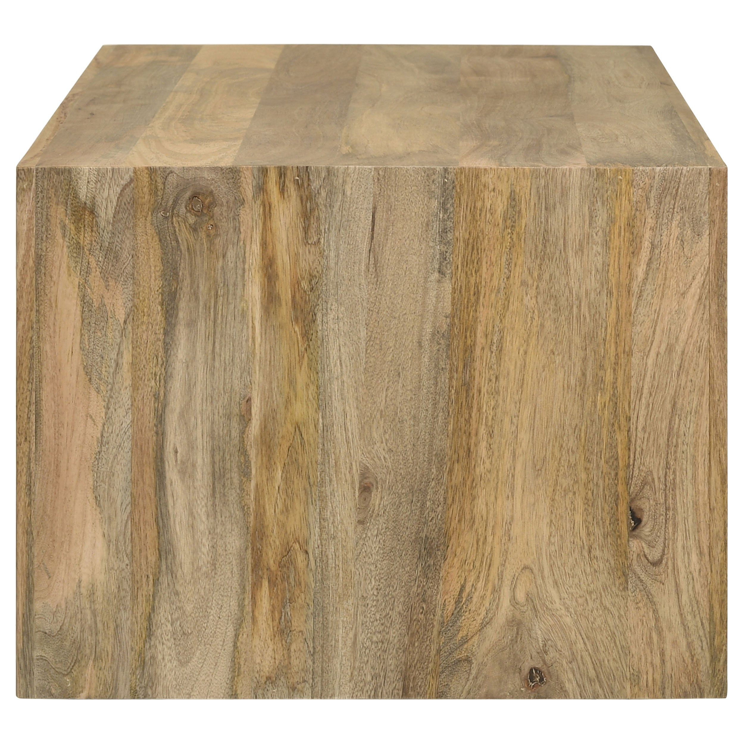 Benton Solid Mango Coffee and End Table Set Natural