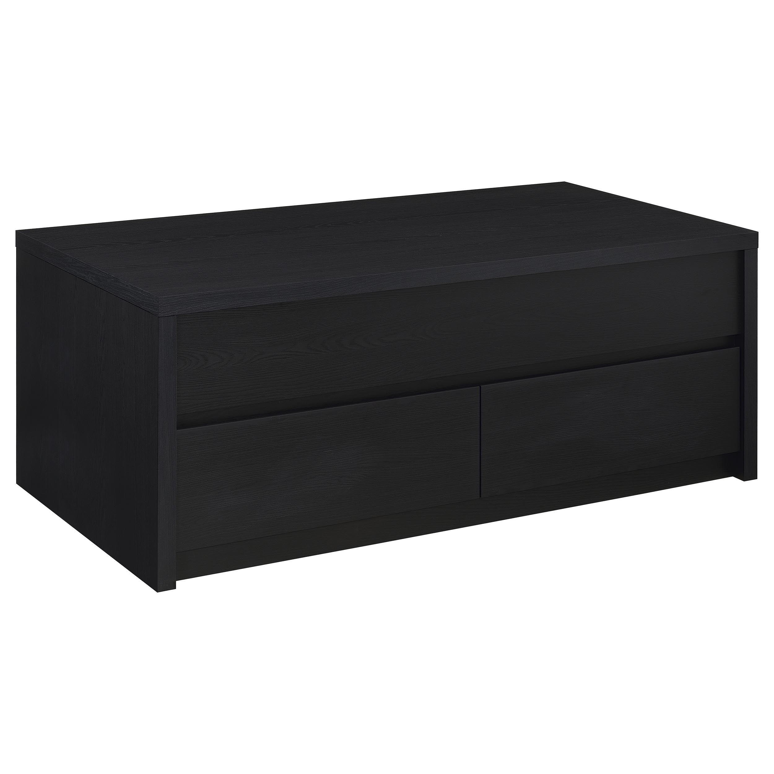Knapp  Lift Top Coffee Table Set Black