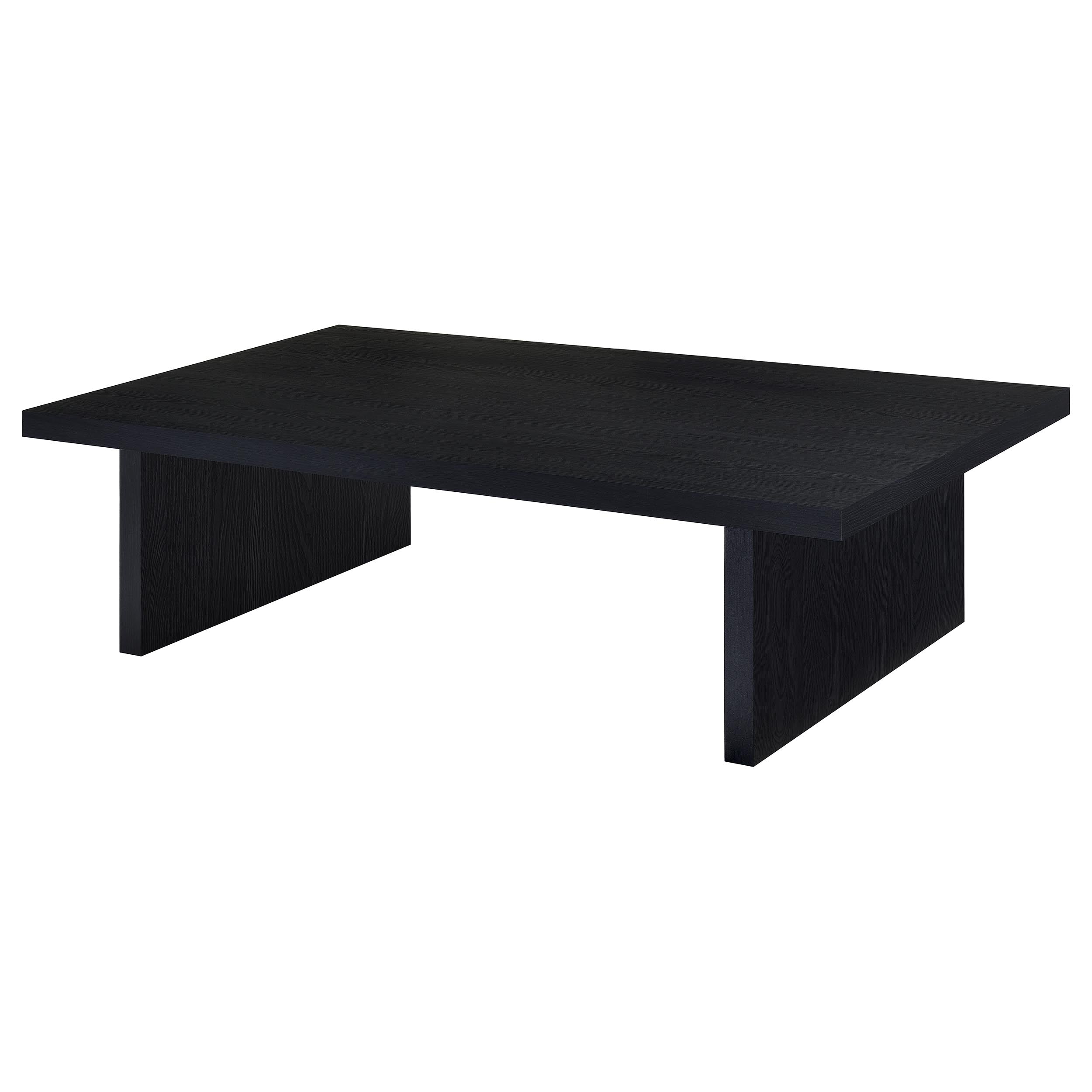 Max  Rectangular Coffee and End Table Set Black