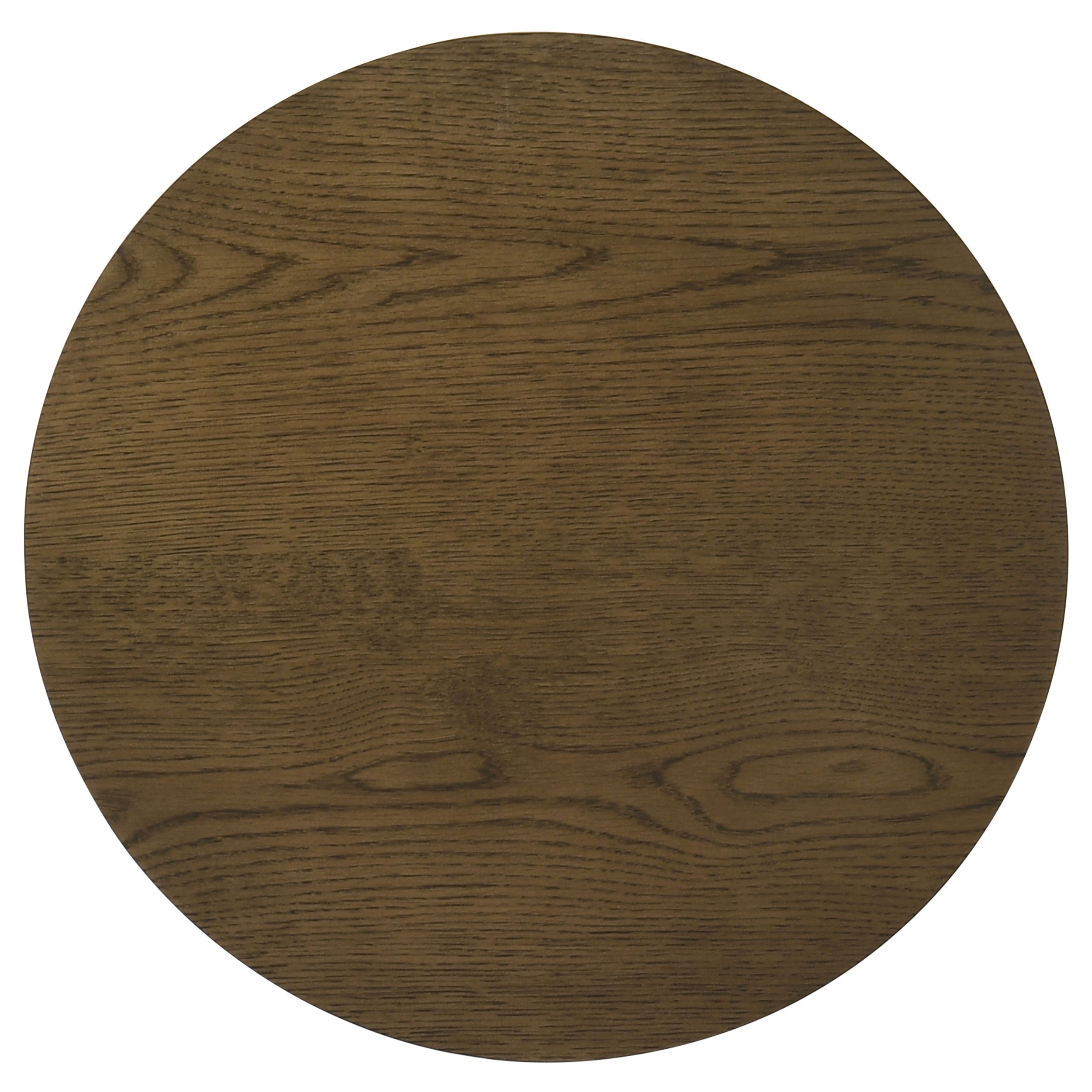 Ottowa  Round Wood Coffee Table Set Brown