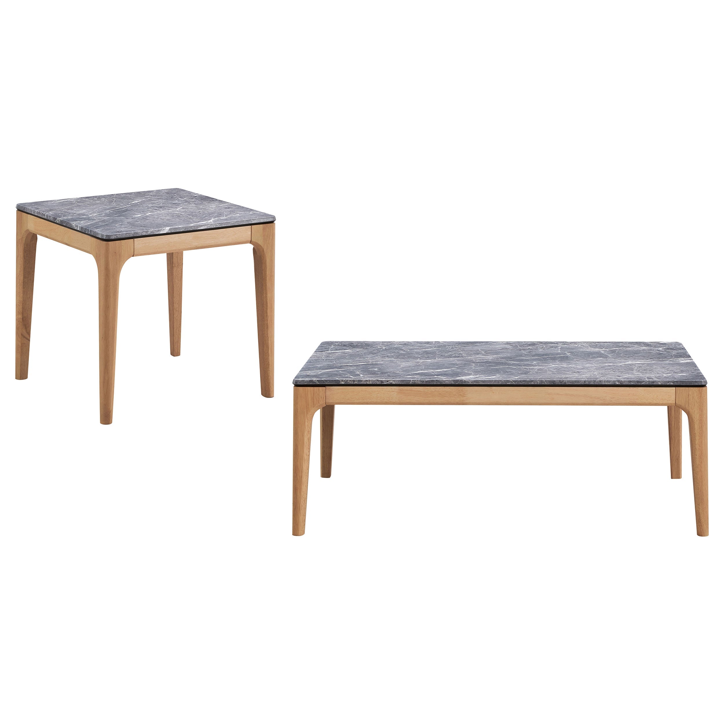 Polaris  SmartTop Coffee and End Table Set Grey