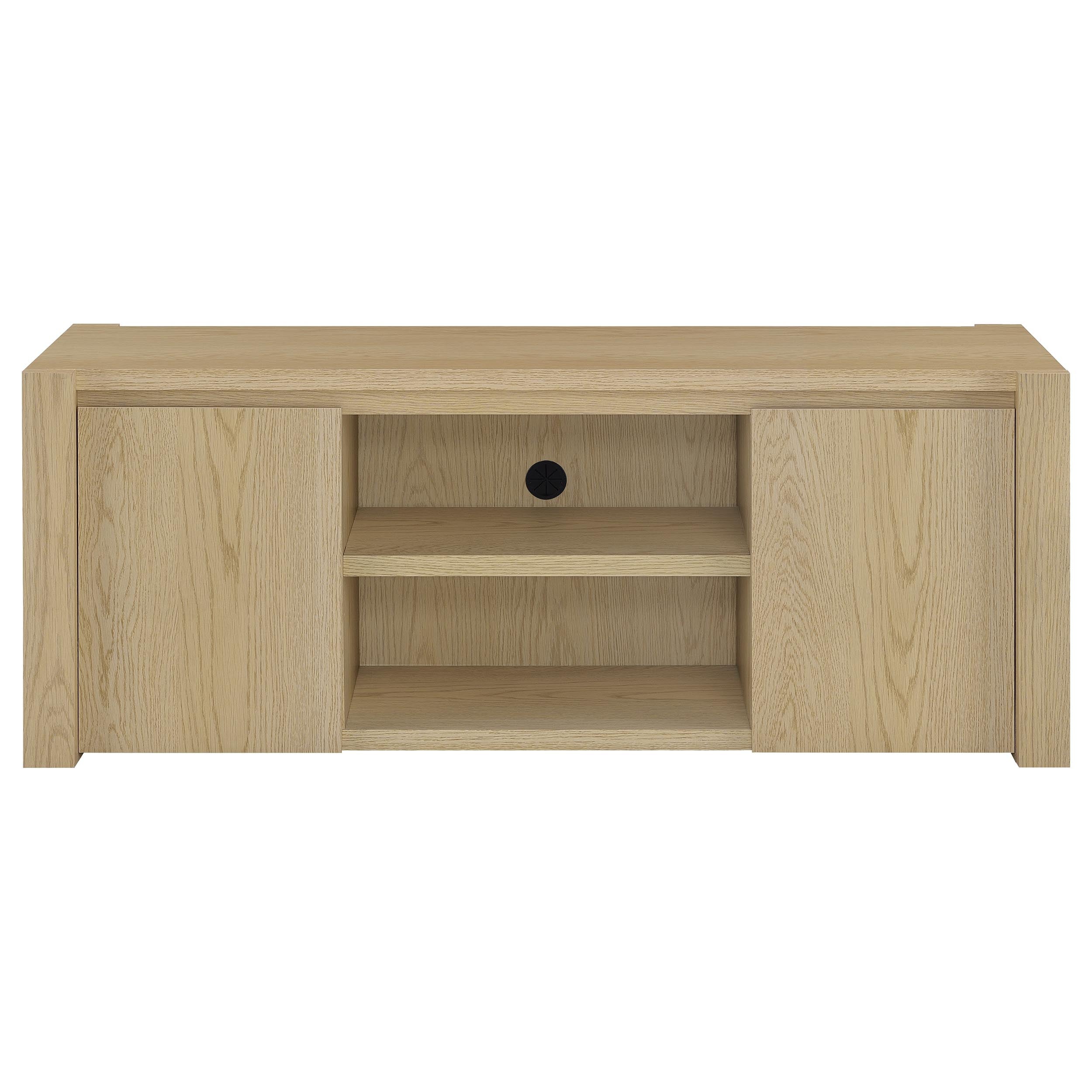 Laurelton 3-piece Entertainment Center TV Stand Light Oak