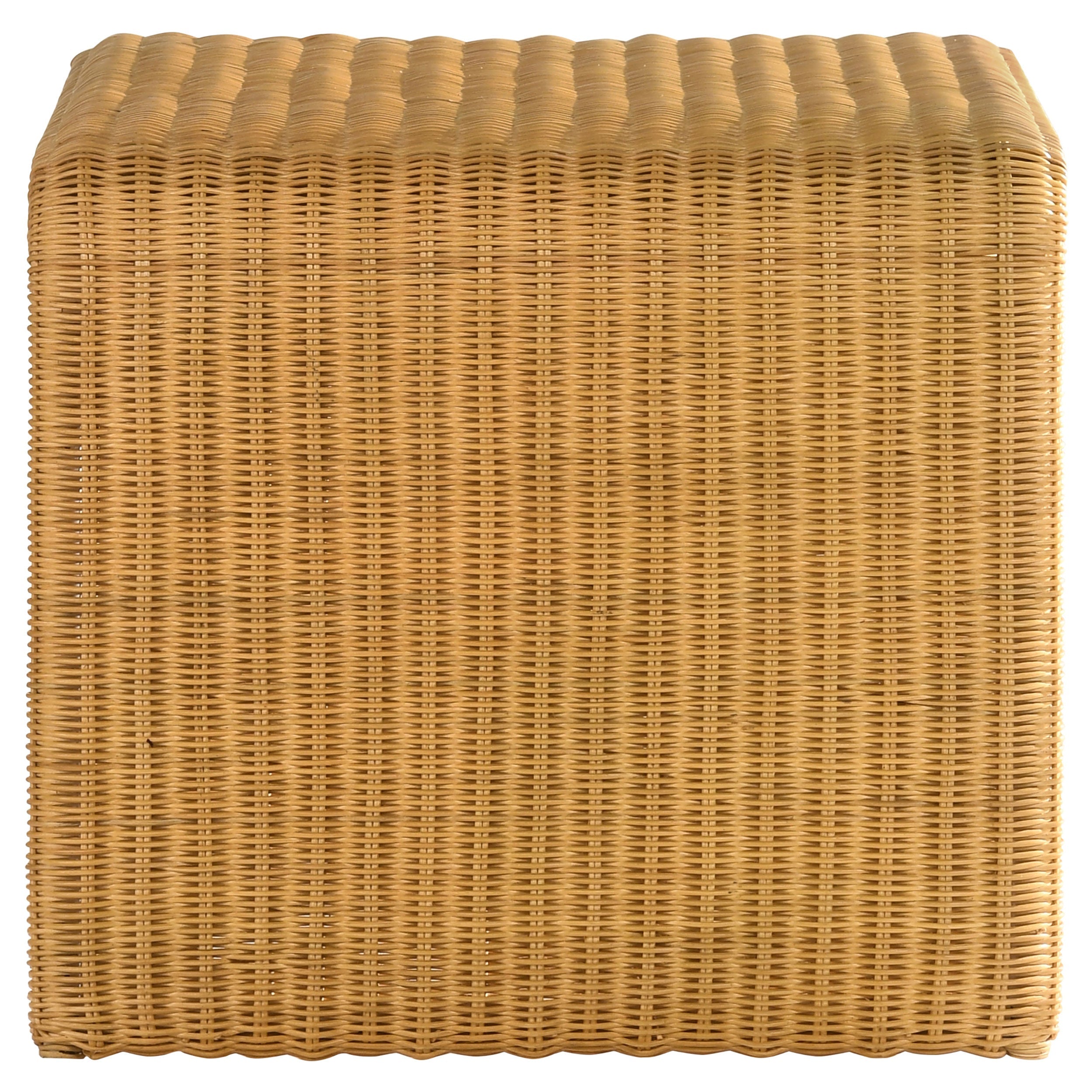 Juanita Square Rattan End Table Natural