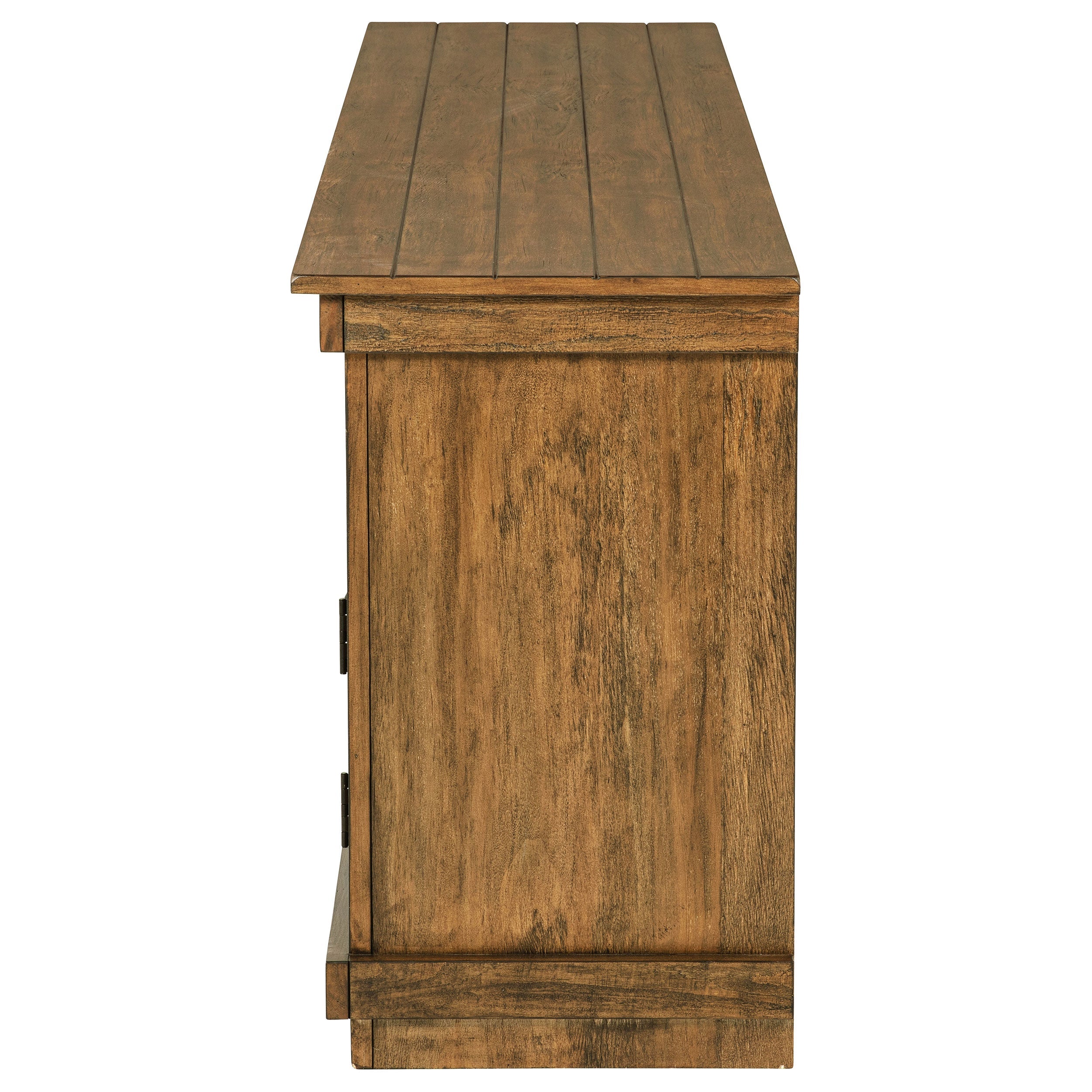 Payne 60-inch TV Stand Media Console Distressed Brown