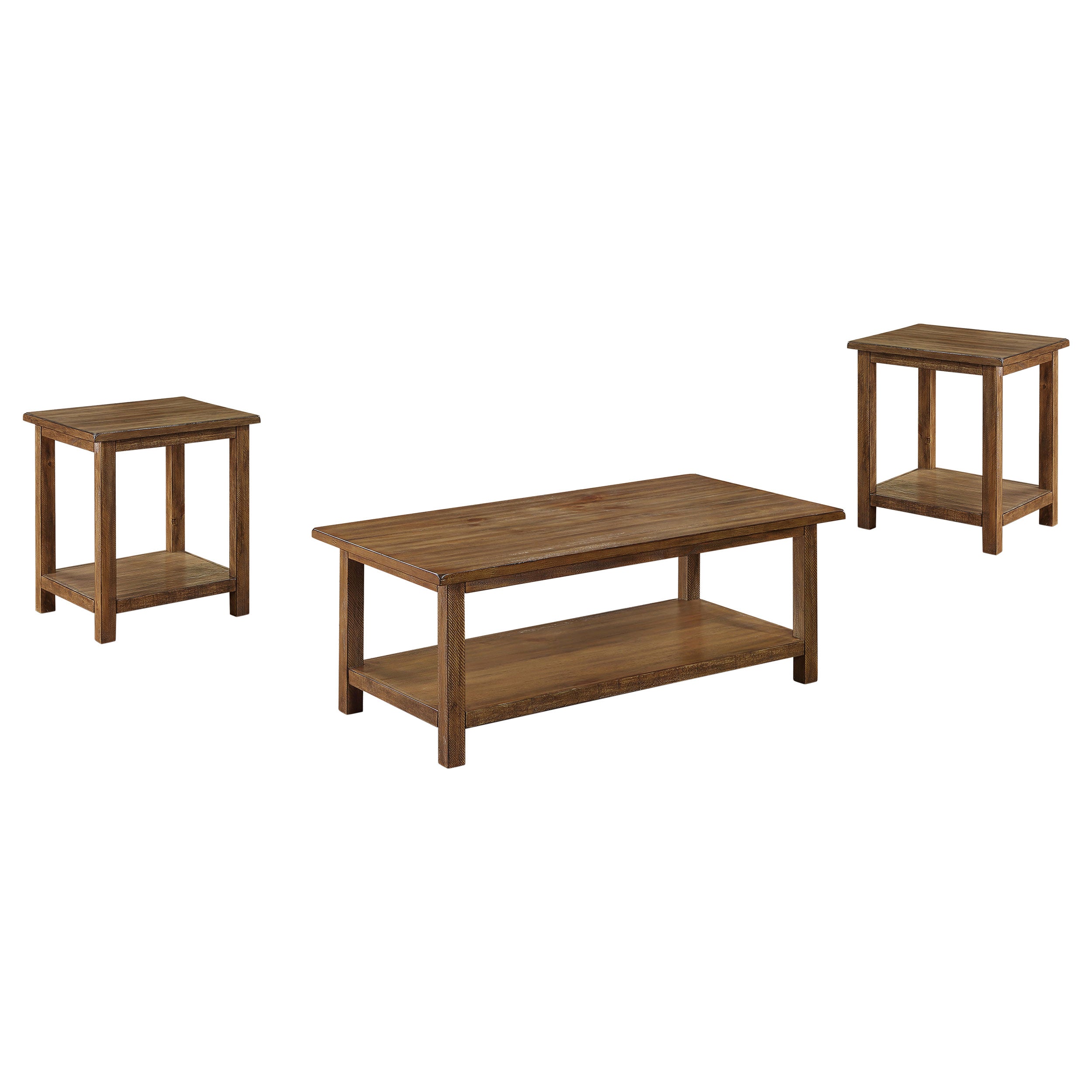 Payne Coffee and End Table Set Distressed