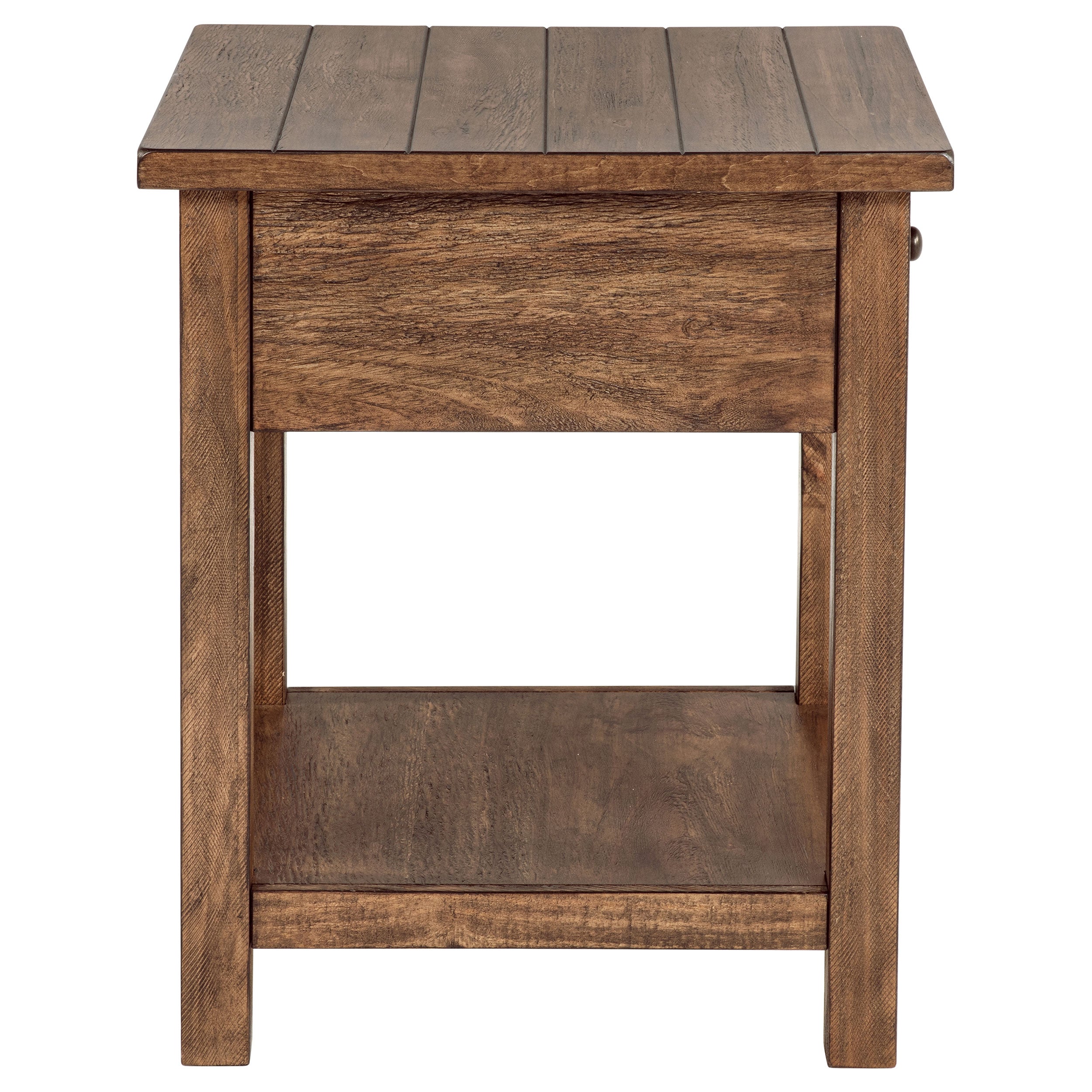 Payne  Coffee and 1-drawer End Table Set Brown