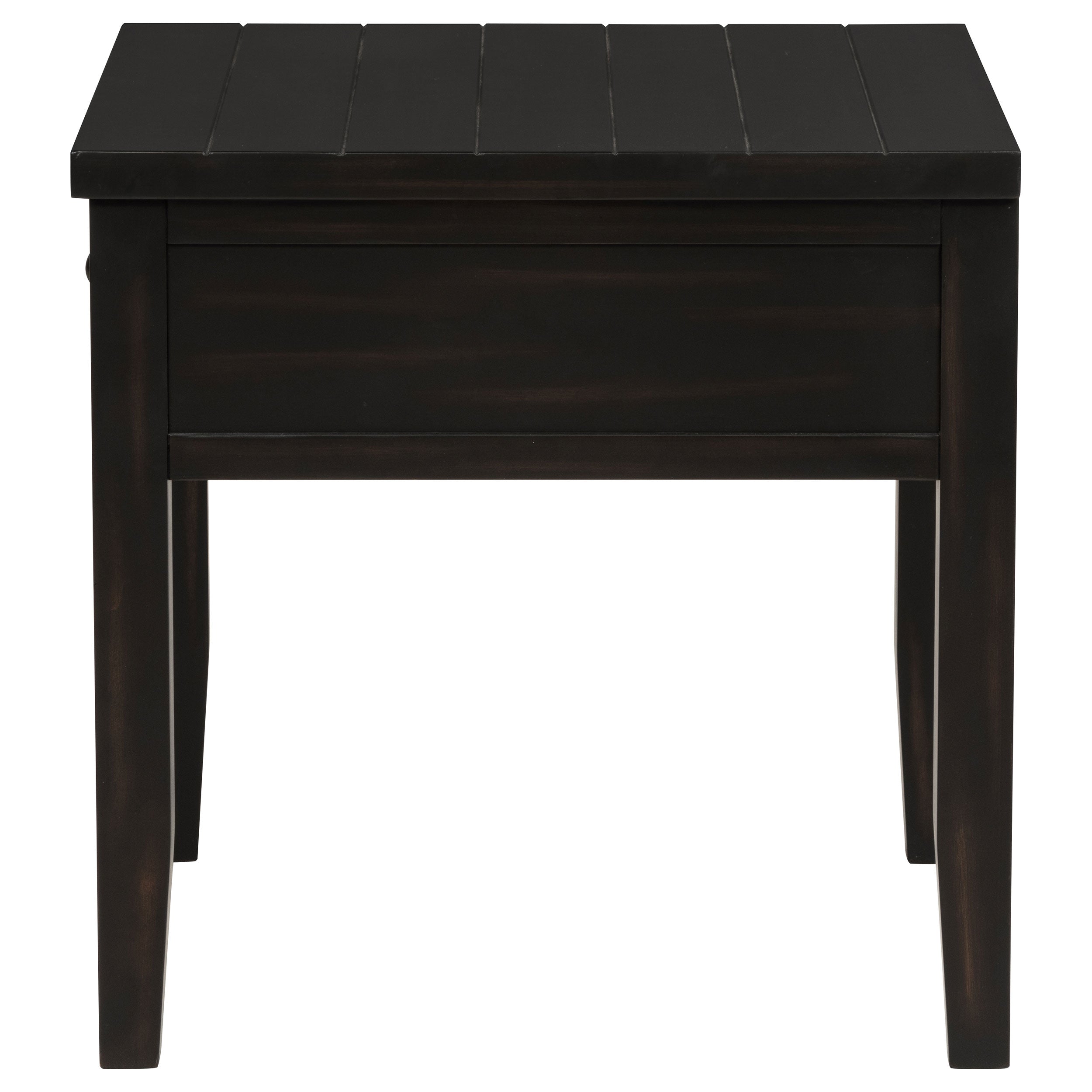Concord  Coffee and End Table Set Distressed Java